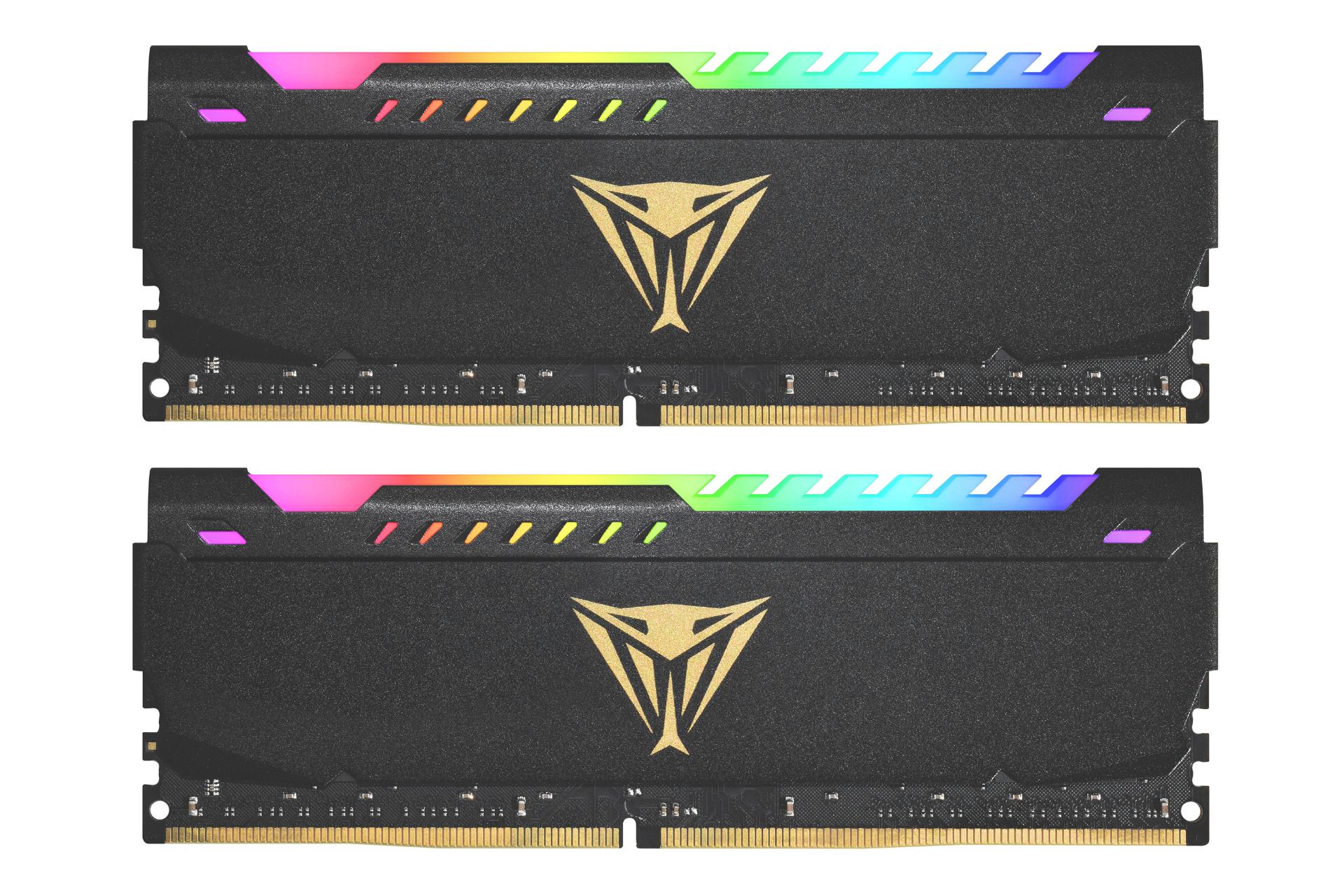 رم پاتریوت Patriot Viper STEEL RGB 16GB (2x8) DDR4-3200 CL18