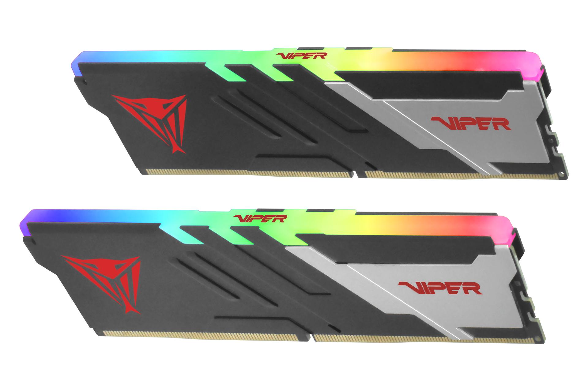 نمای کناری رم پاتریوت Patriot Viper Venom RGB 32GB (2x16) DDR5-6600 CL34