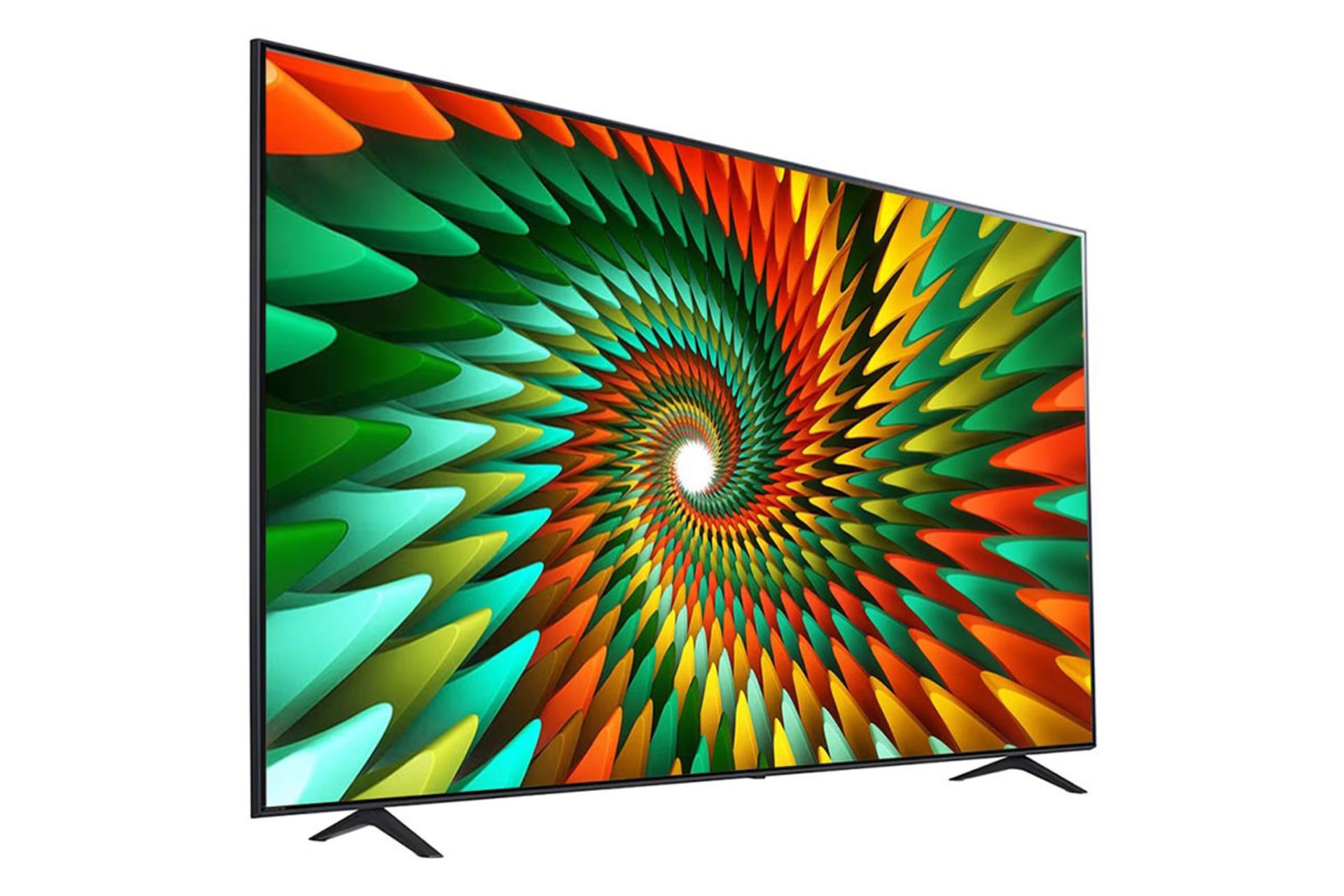 تلویزیون ال جی 2023 LG NANO77 نمای چپ