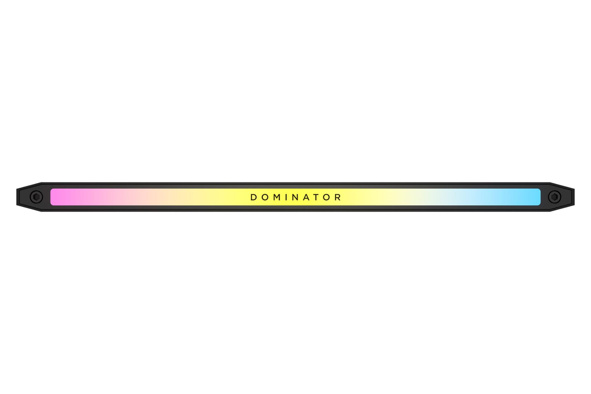 نمای بالای رم کورسیر Corsair DOMINATOR TITANIUM RGB 96GB (2x48) DDR5-6600 CL32