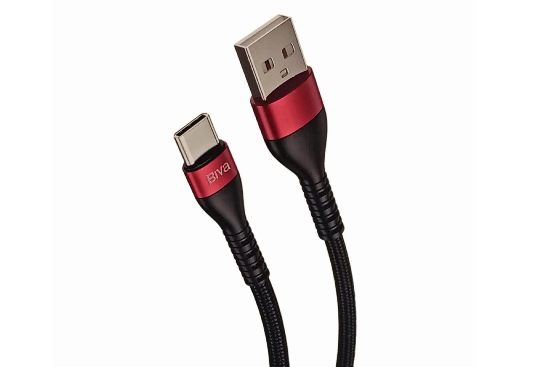 کابل شارژ USB بیوا Type-A به Type-C مدل C-16T با طول 1.2 متر