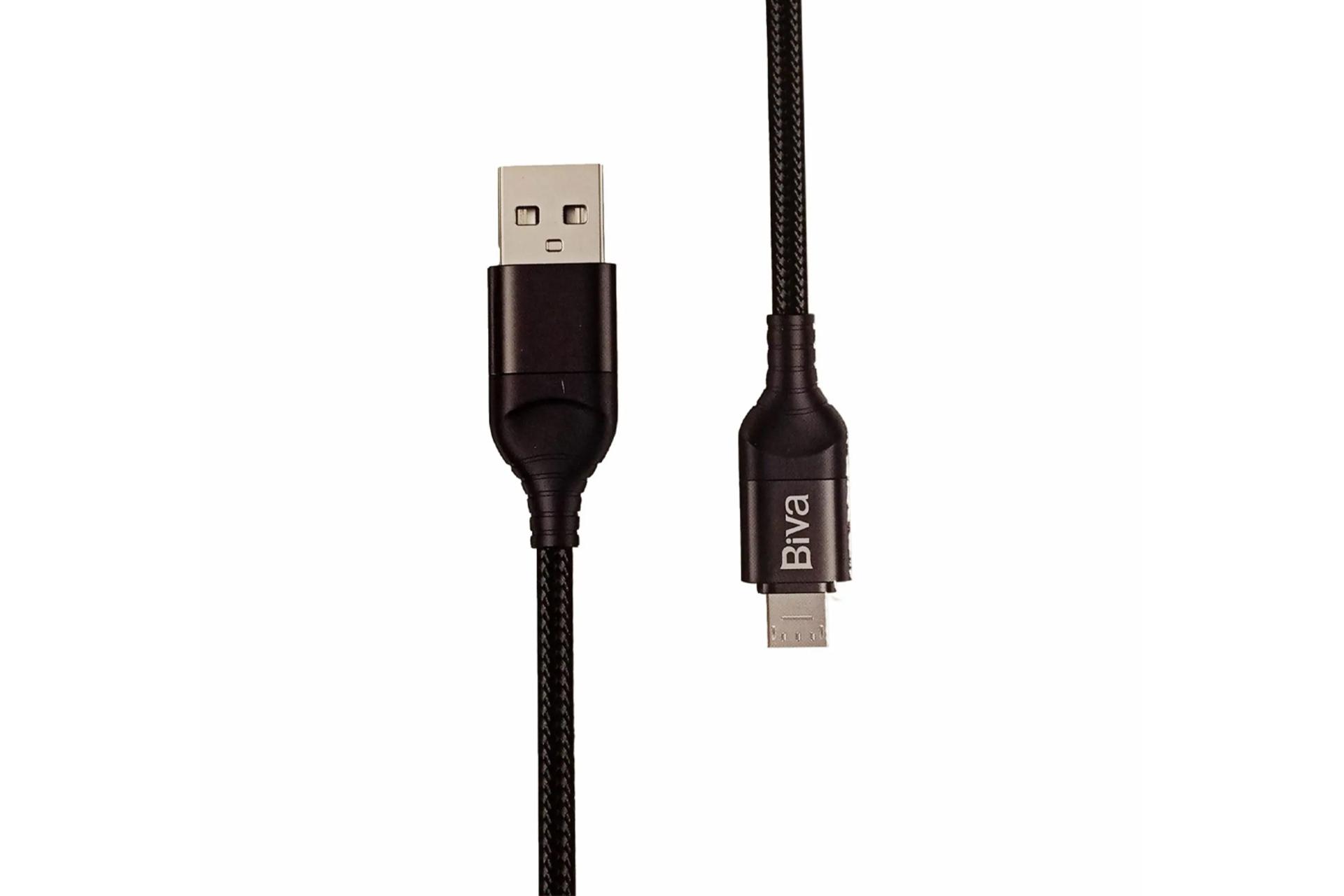 کابل شارژ USB بیوا Type-A به Micro-USB مدل C-03V با طول 1.2 متر