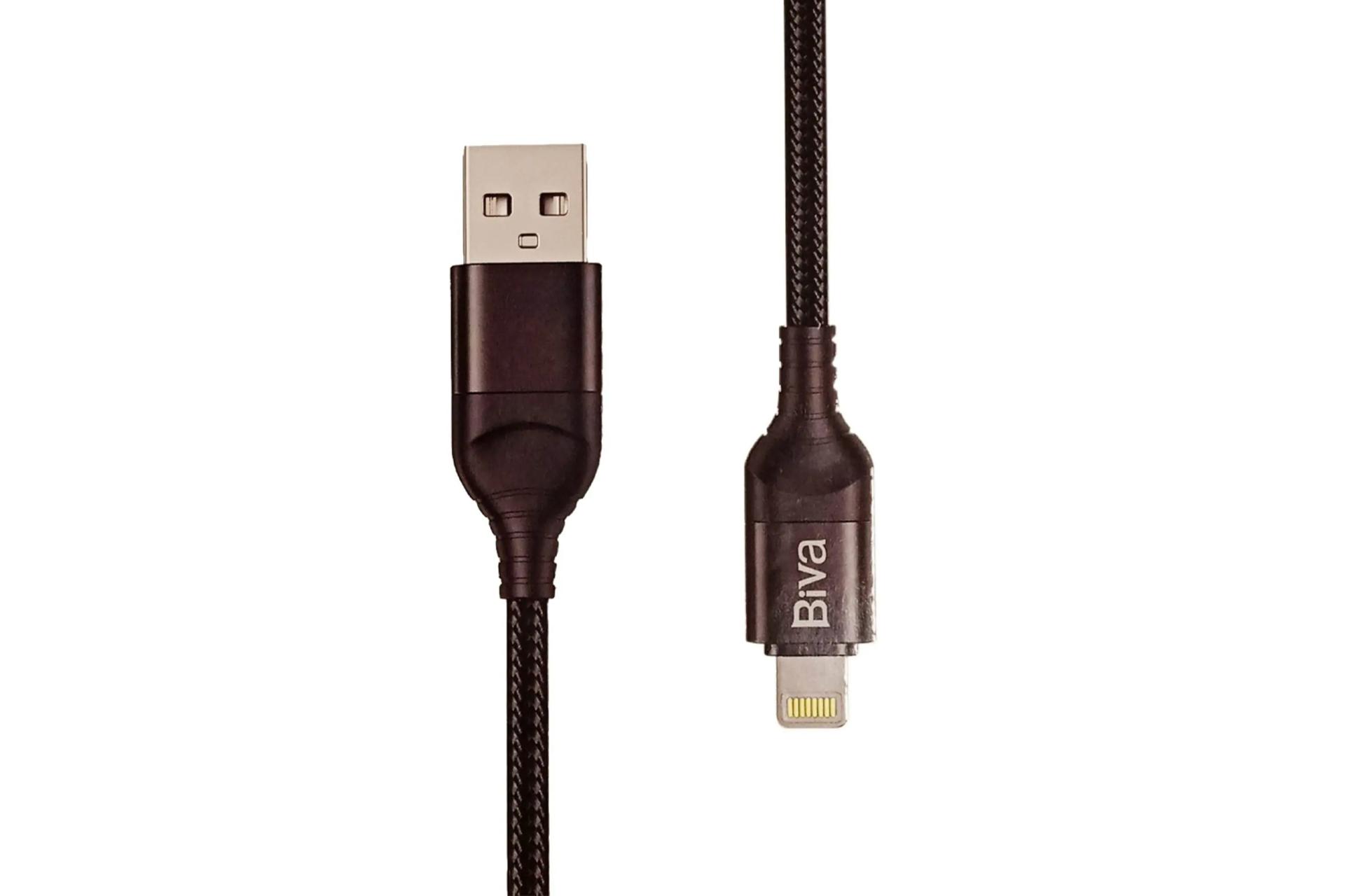 کابل شارژ USB بیوا Type-A به Lightning مدل C-03L با طول 1.2 متر