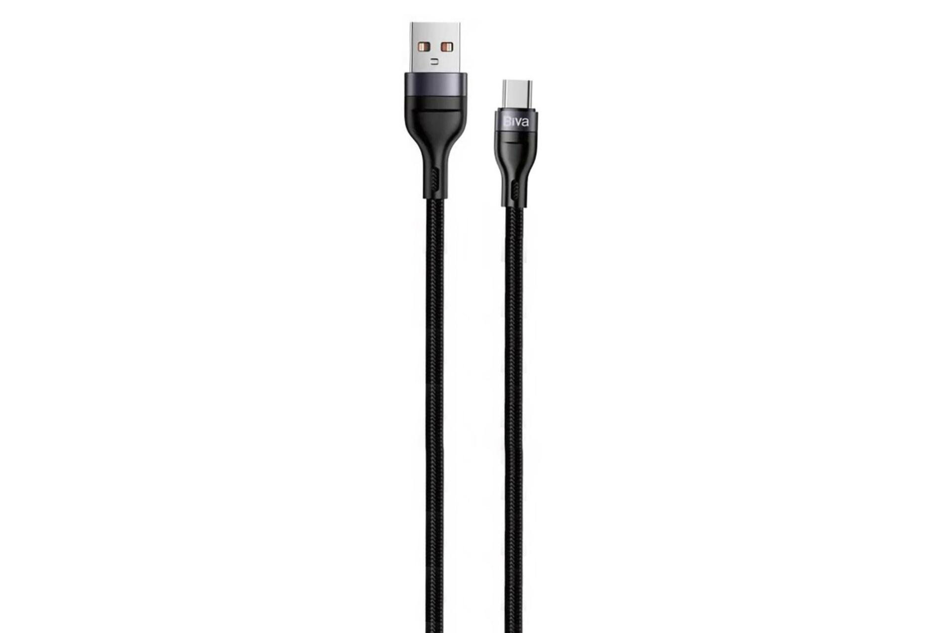 کابل شارژ USB بیوا Type-A به Type-C مدل C-08T با طول 1.2 متر