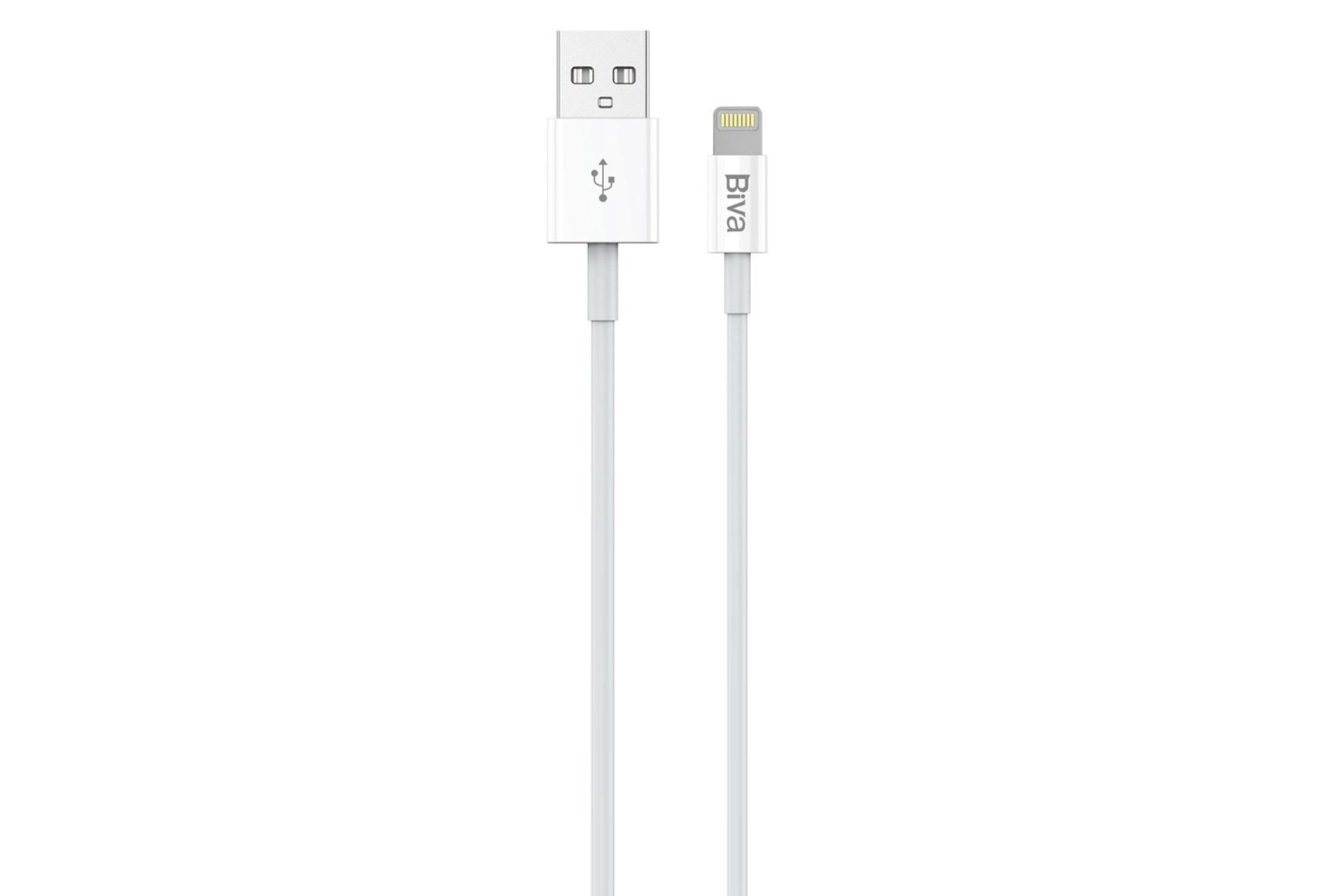 کابل شارژ USB بیوا Type-A به Lightning مدل C-11L با طول 1.5 متر