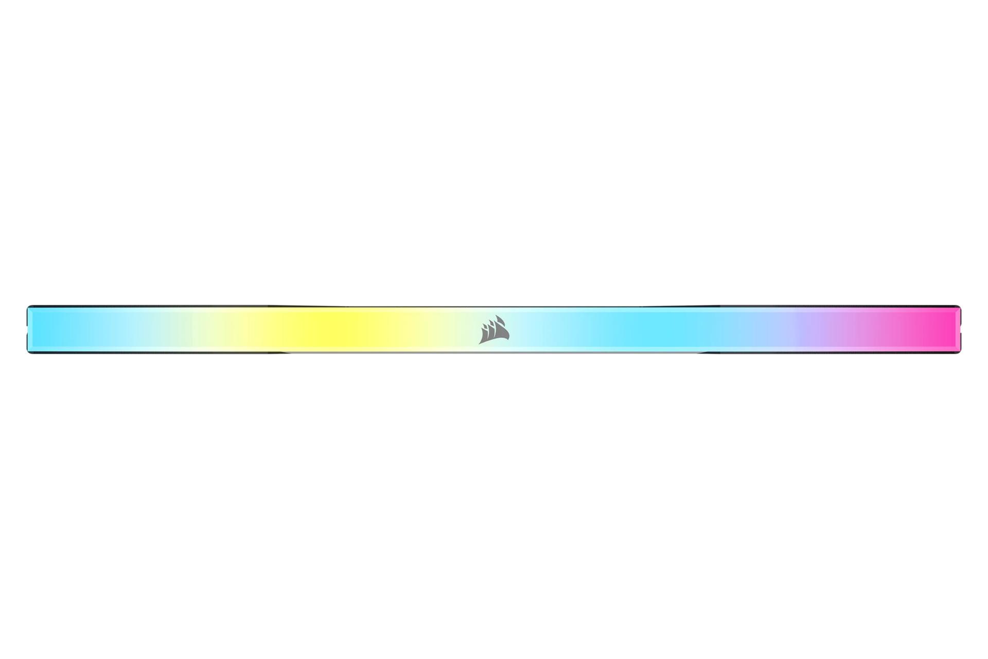 نمای بالای رم کورسیر Corsair VENGEANCE RGB 64GB (2x32) DDR5-6200 CL32