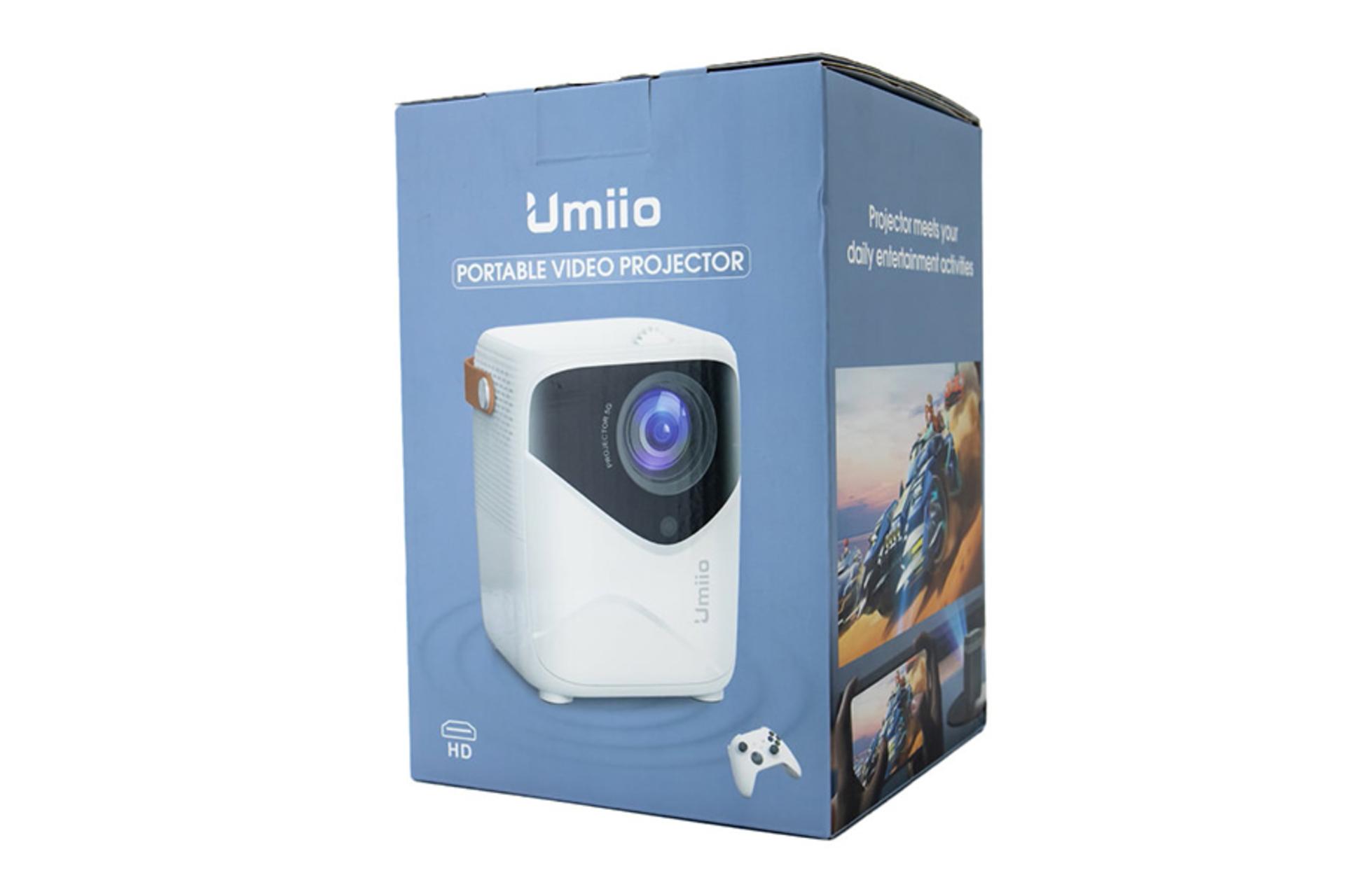 جعبه ویدیو پروژکتور یومیو Umiio A009 Q1 رنگ سفید