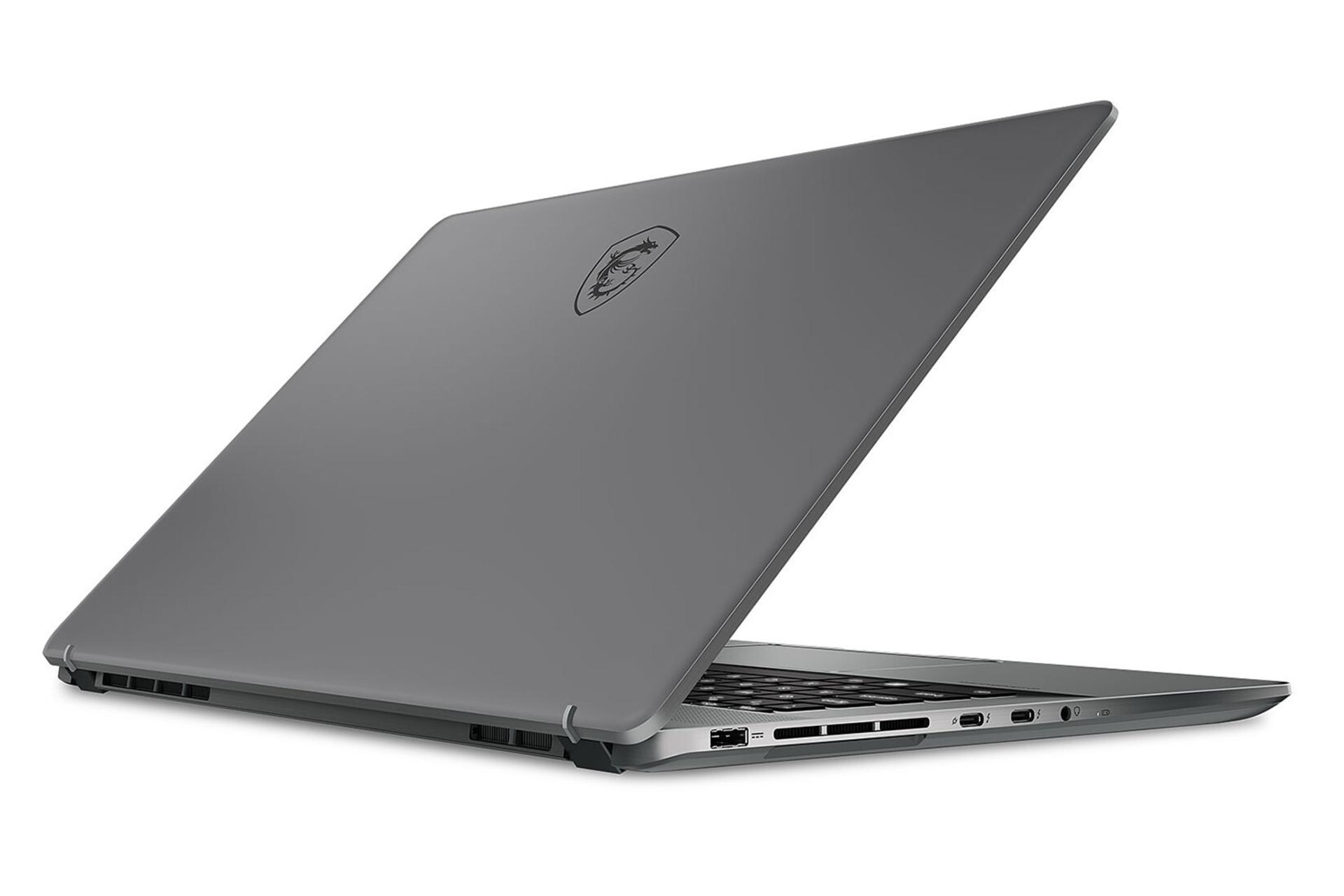 لپ تاپ ام اس آی MSI Creator Z17 HX Studio A14V نمای پشت و درگاه های چپ