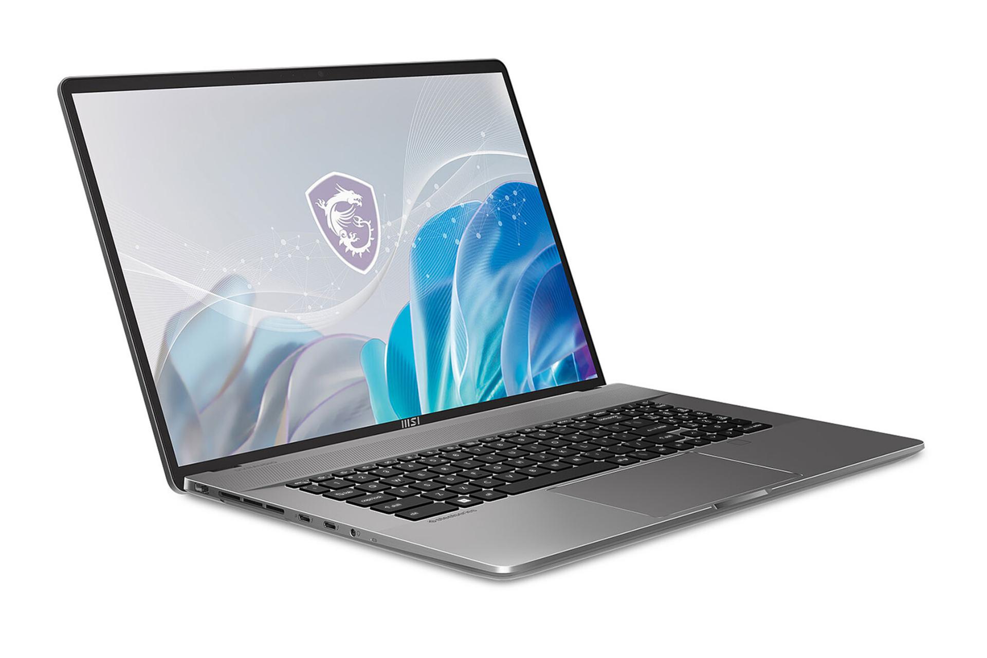 لپ تاپ ام اس آی MSI Creator Z17 HX Studio A14V نمای چپ و درگاه ها