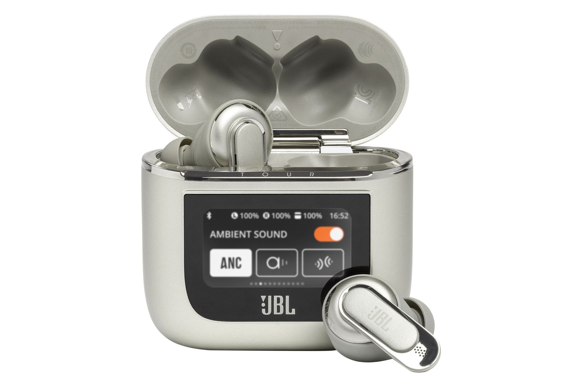 هدفون جی بی ال Tour Pro 2 رنگ نقره ای