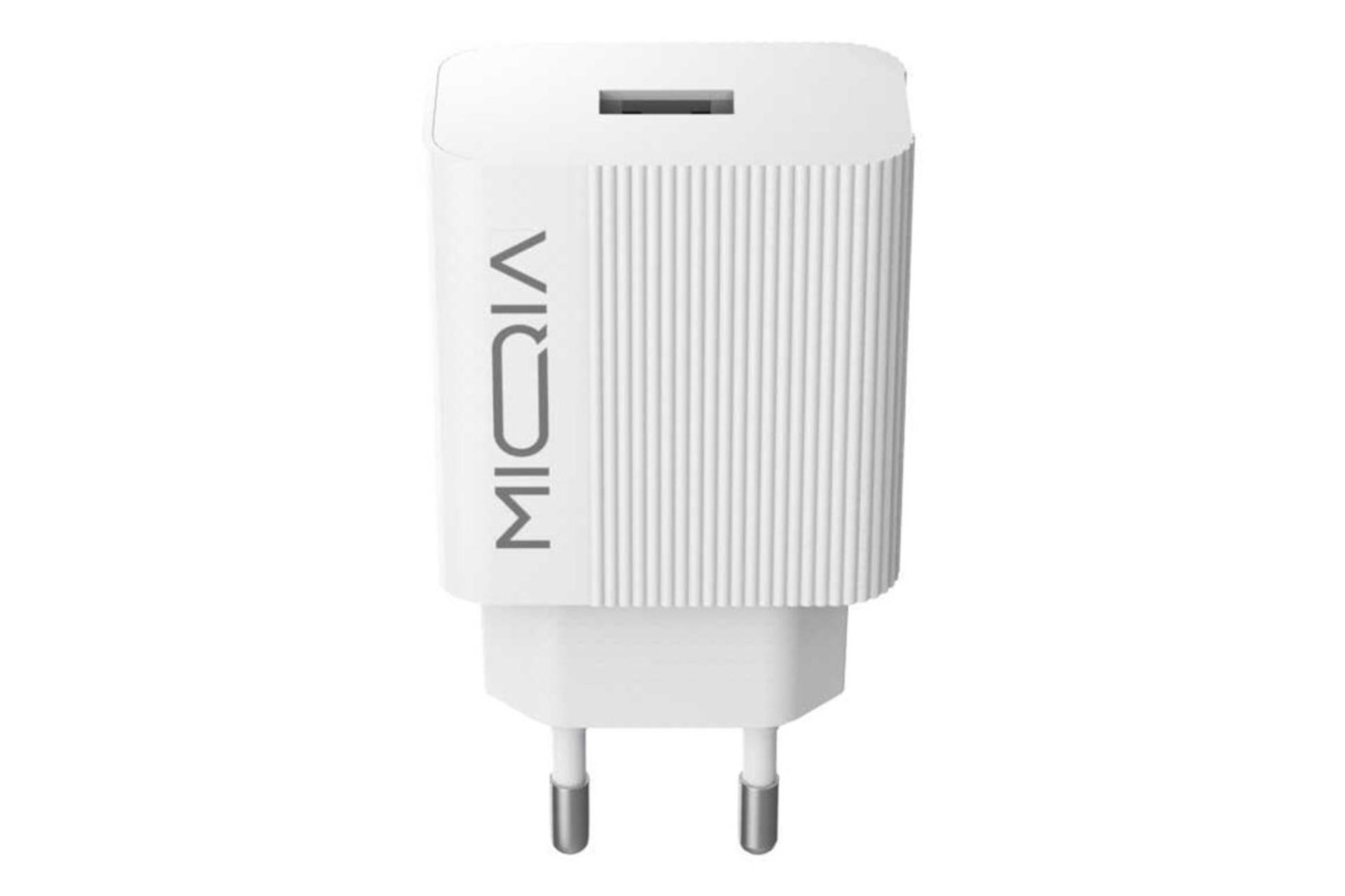 نمای روبرو شارژر میکیا Miqia MA01-EU