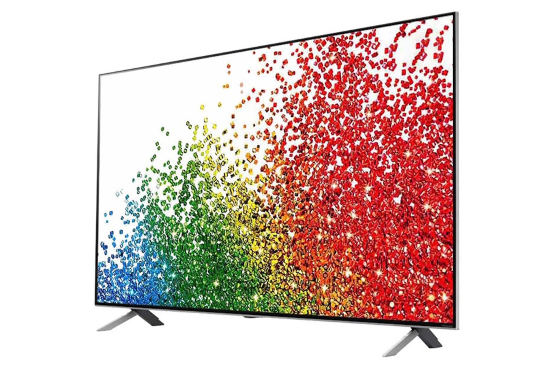 تلویزیون ال جی LG NANO99 نمای جلو و راست