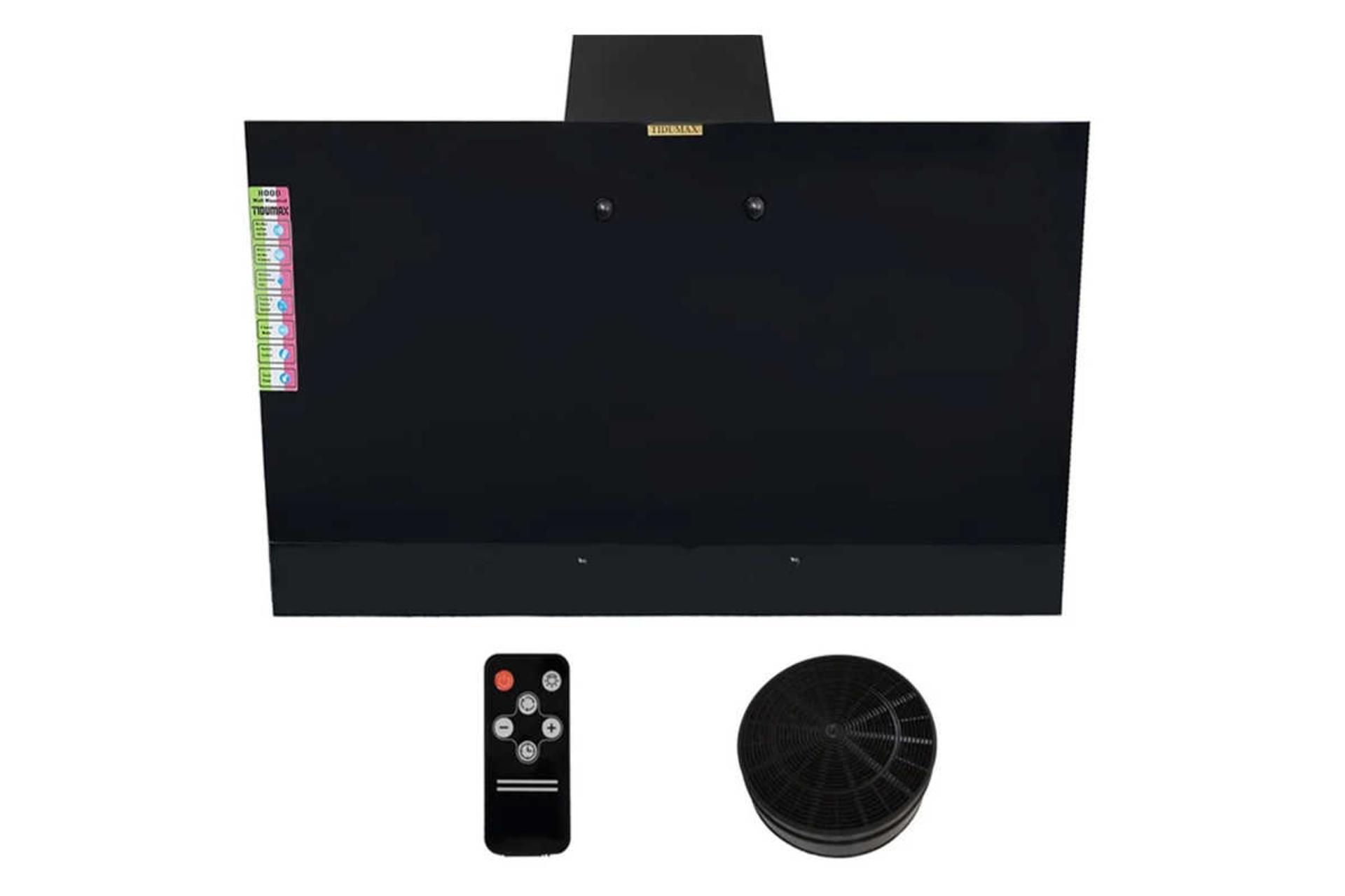 ریموت کنترل و فیلتر هود مورب تیدومکث آرمان سایز 80 سانتی‌متر