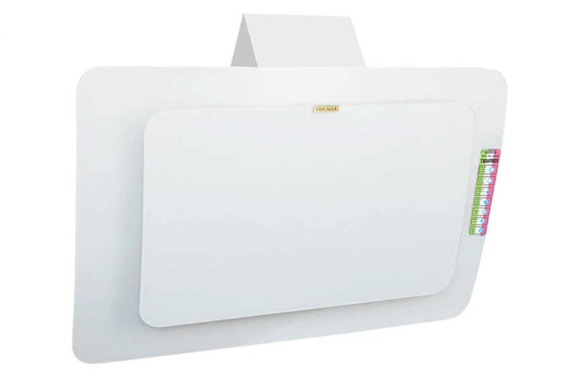 نمای سمت چپ هود مورب تیدومکث آرامیس سایز 90 سانتی‌متری