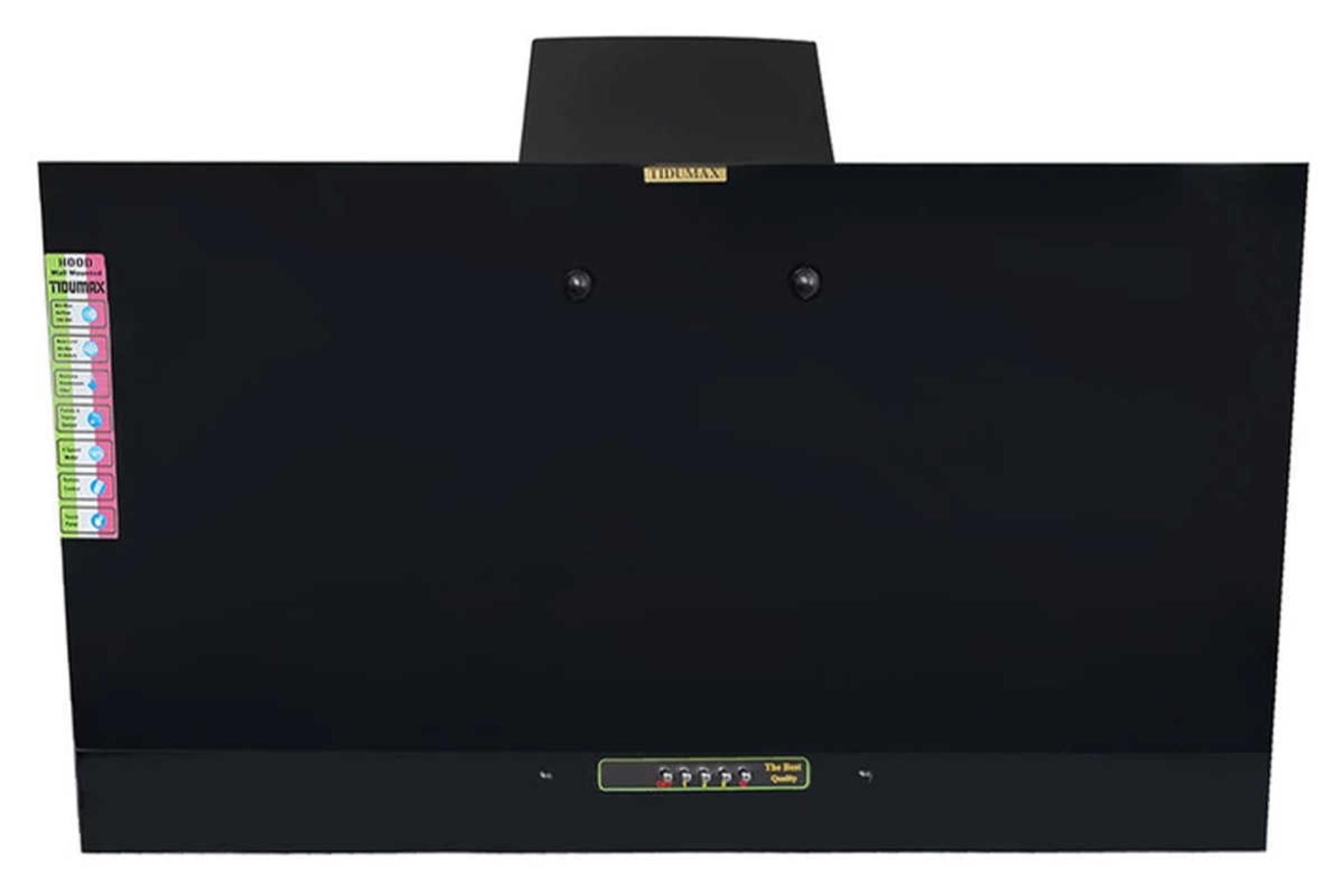 نمای جلوی هود مورب تیدومکث سرنا سایز 90 سانتی‌متر