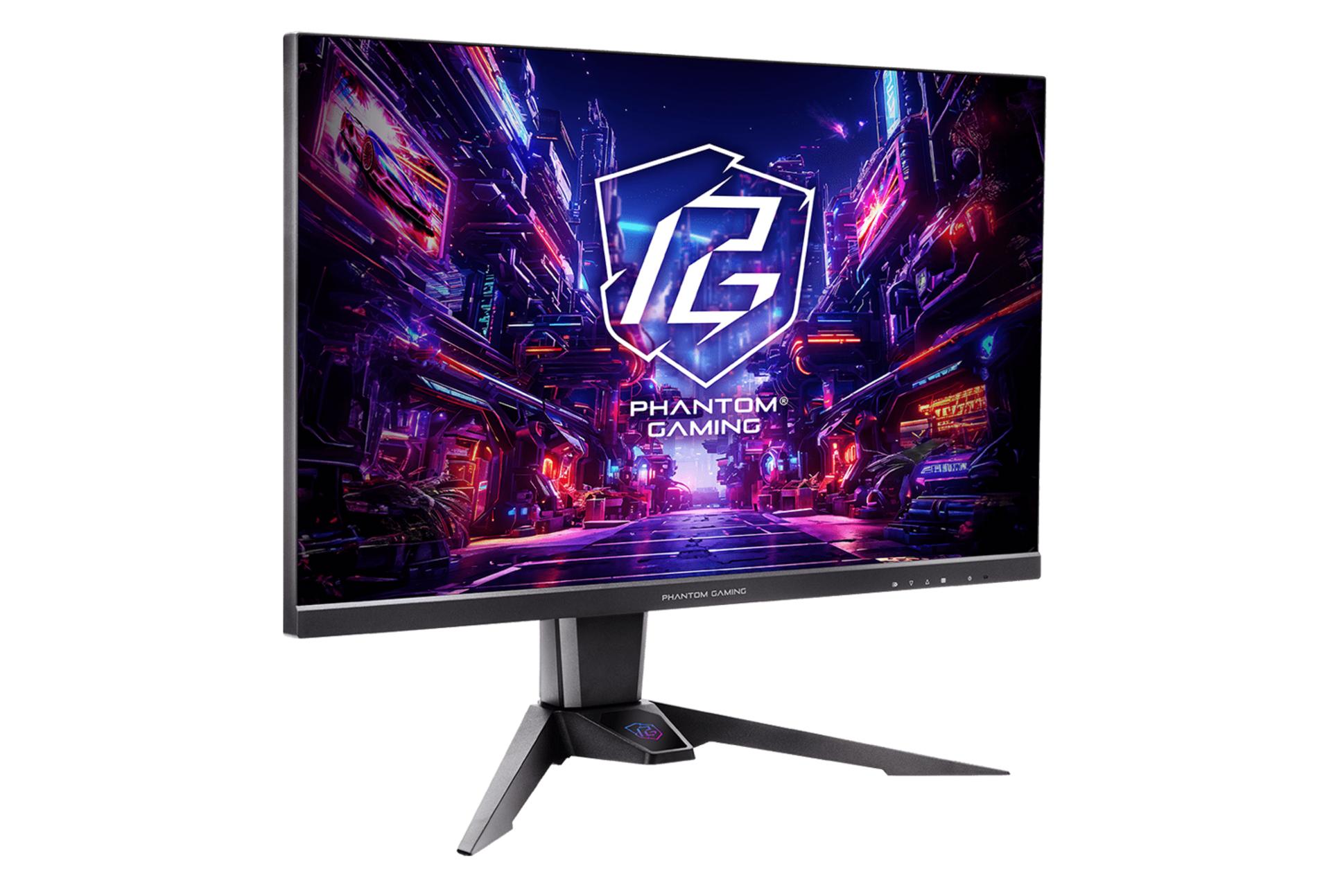 ابعاد و اندازه مانیتور ازراک 27 اینچ مدل Phantom Gaming PG27QFT2A