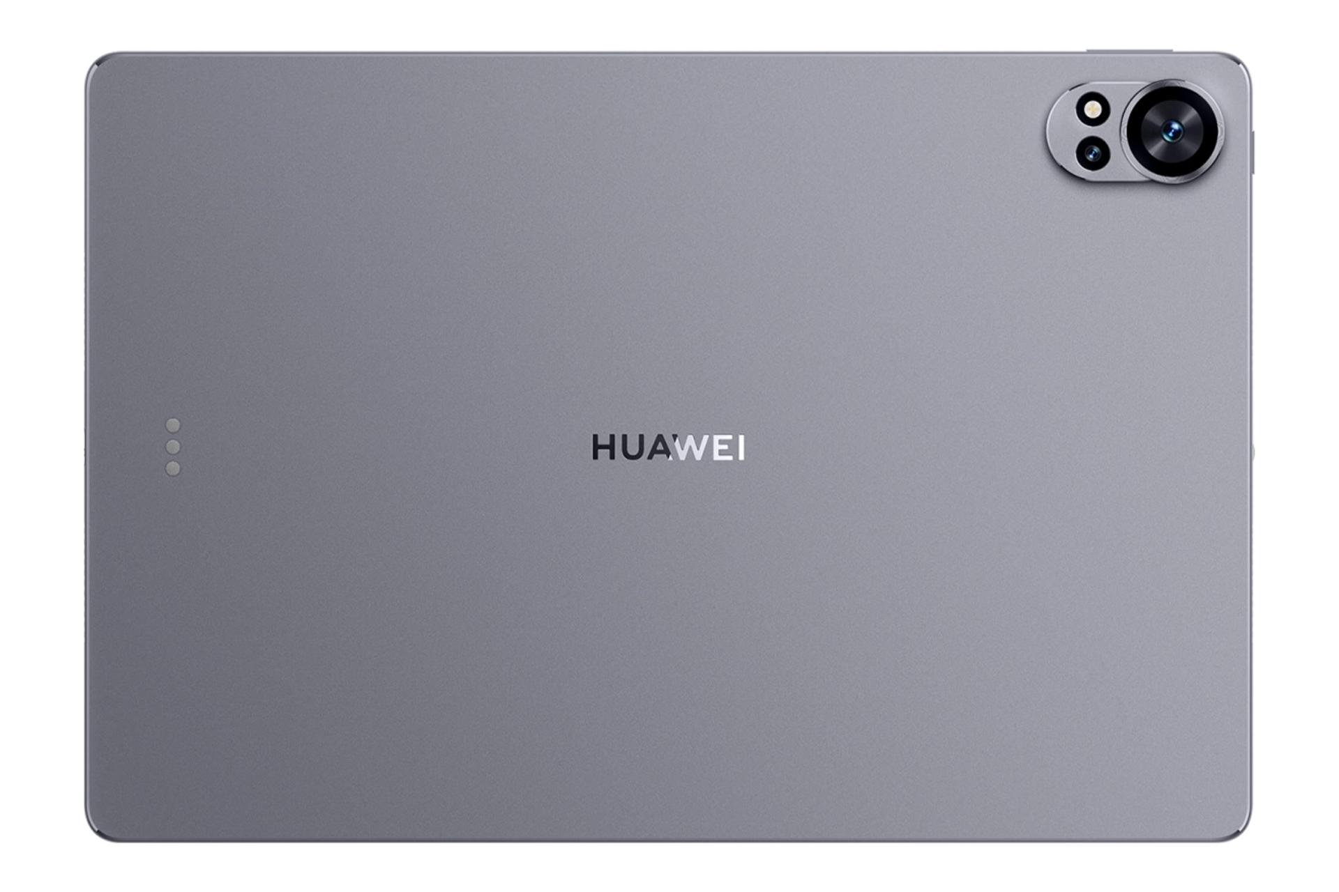 نمای پنل پشت تبلت میت پد ایر 12 هواوی / Huawei MatePad Air 12 با نمایش لوگو و دوربین رنگ خاکستری