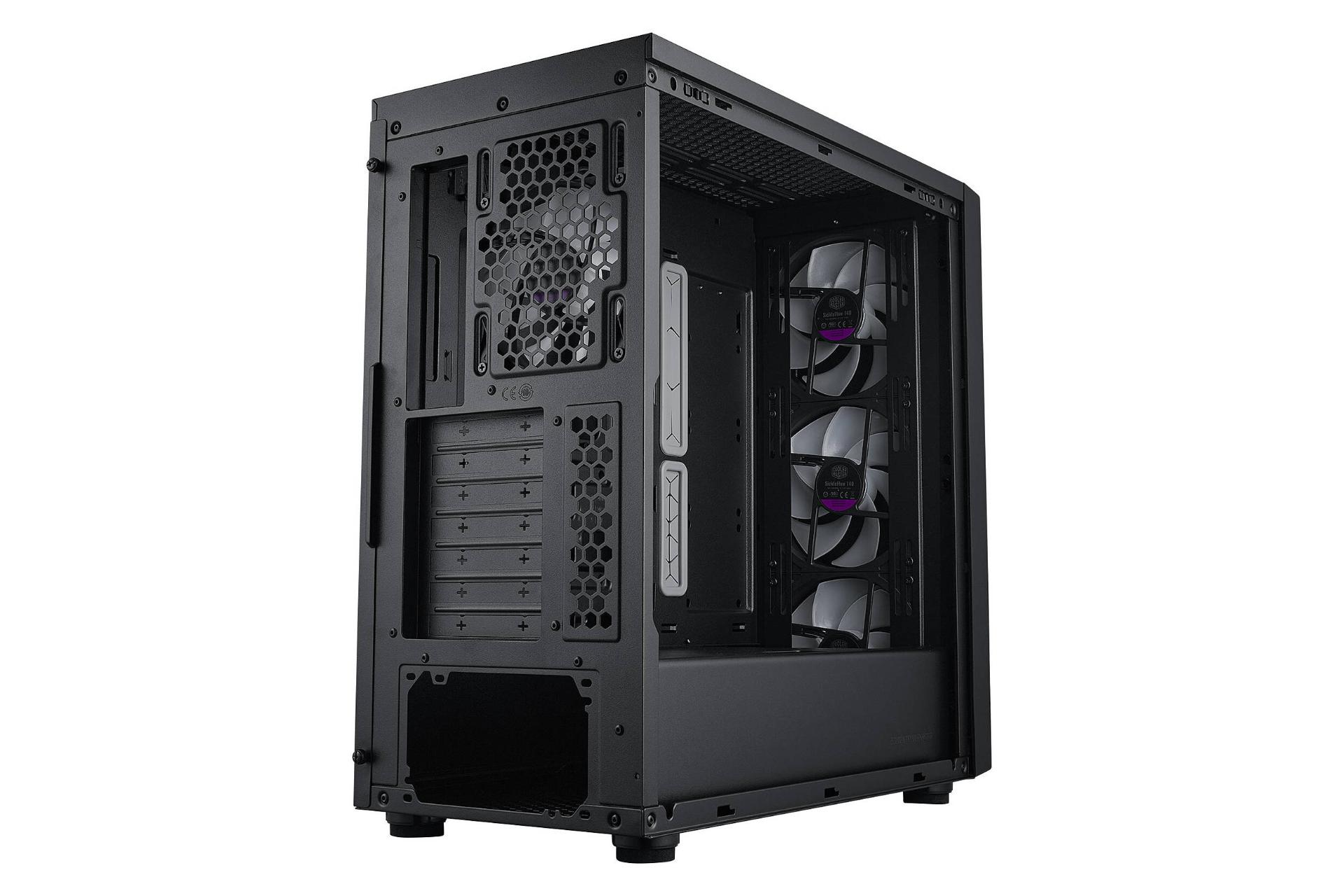 پشت کیس کامپیوتر کولر مستر Cooler Master MASTERBOX 600 مشکی