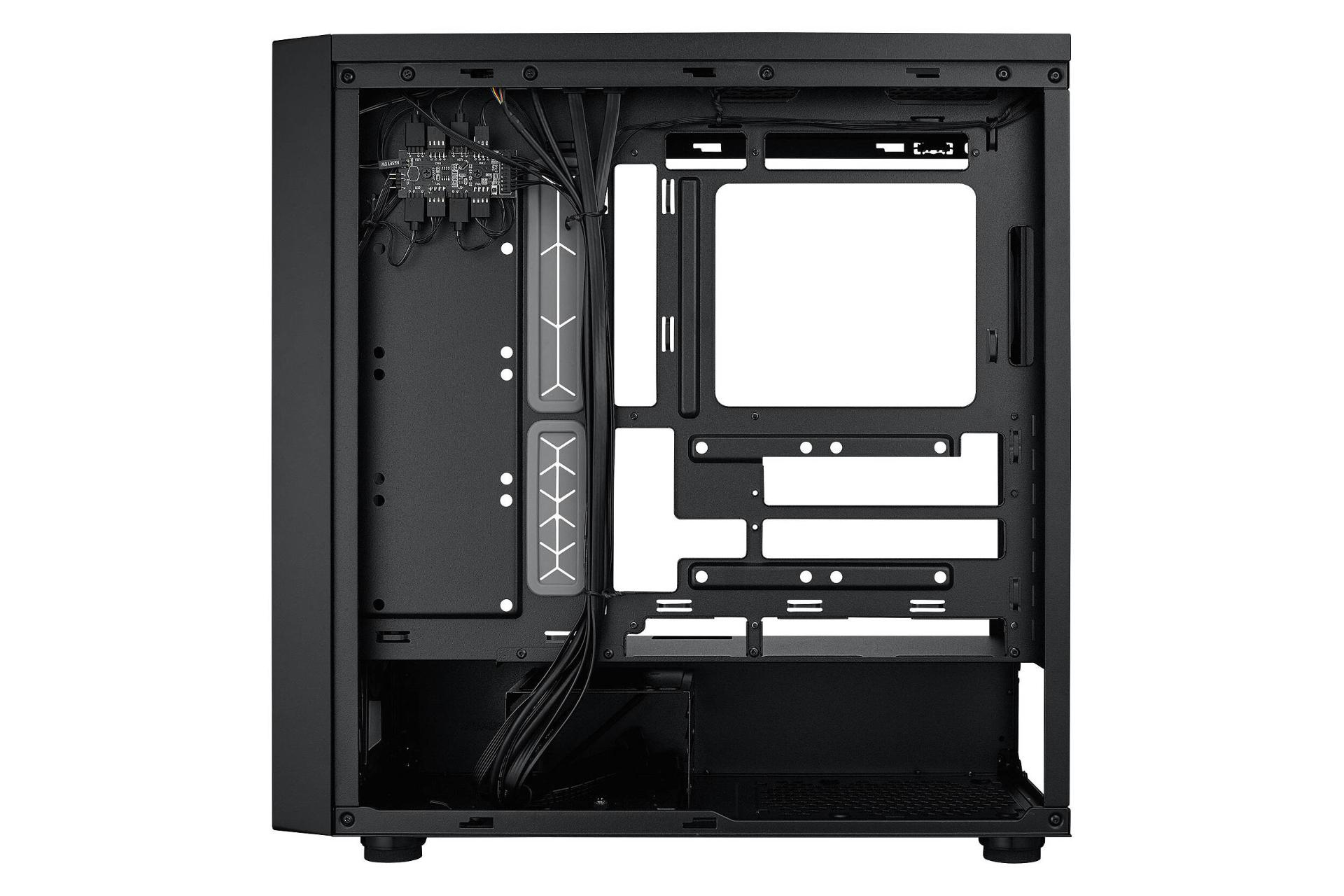 سمت راست کیس کامپیوتر کولر مستر Cooler Master MASTERBOX 600 مشکی