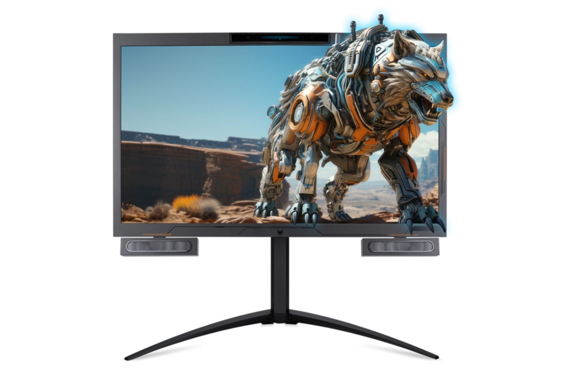 رزولوشن و کیفیت تصویر مانیتور ایسر 27 اینچ مدل Predator SpatialLabs View 27