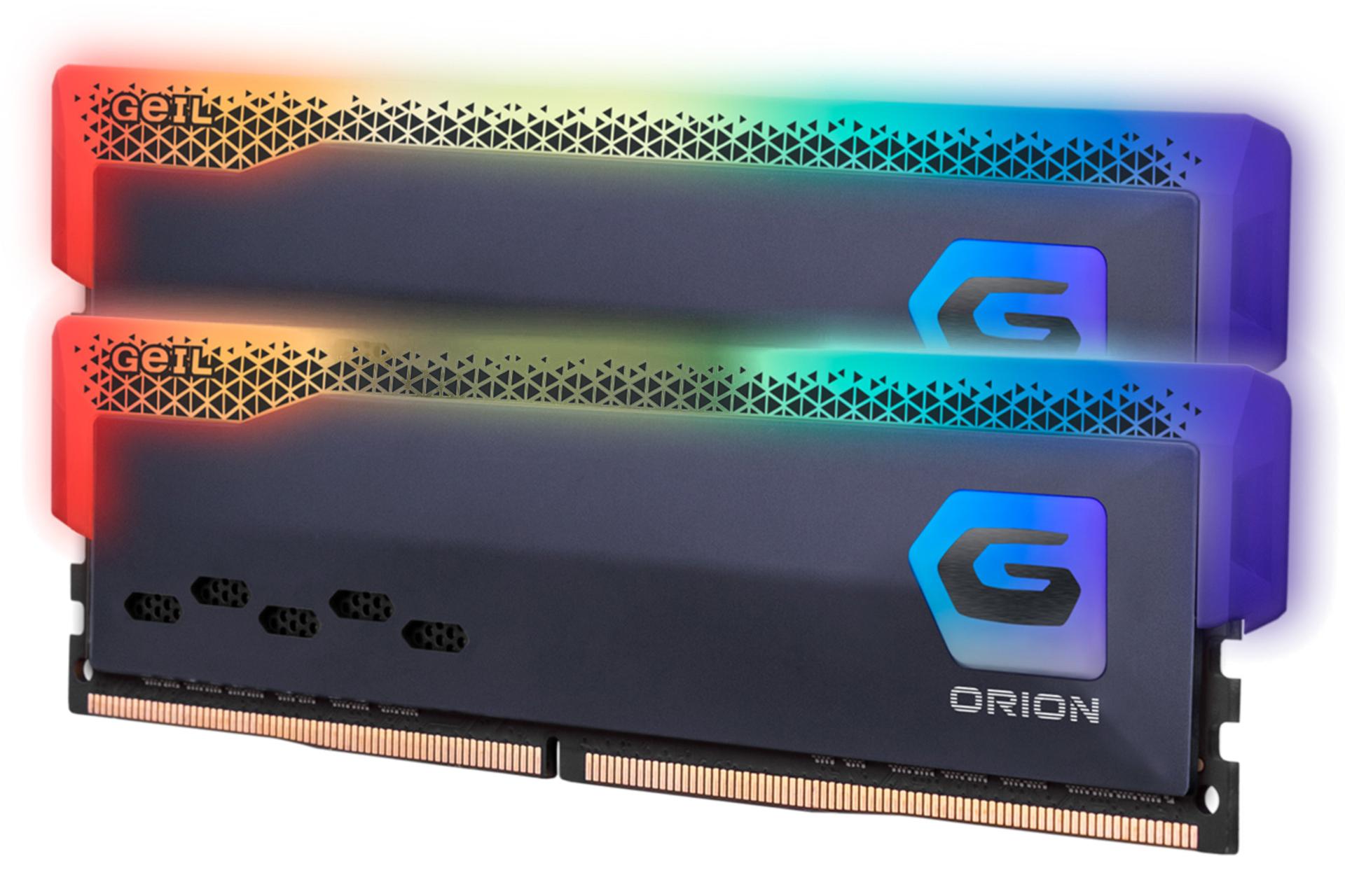 نمای کناری رم گیل GEIL ORION RGB 16GB (2x8) DDR4-3200 CL22