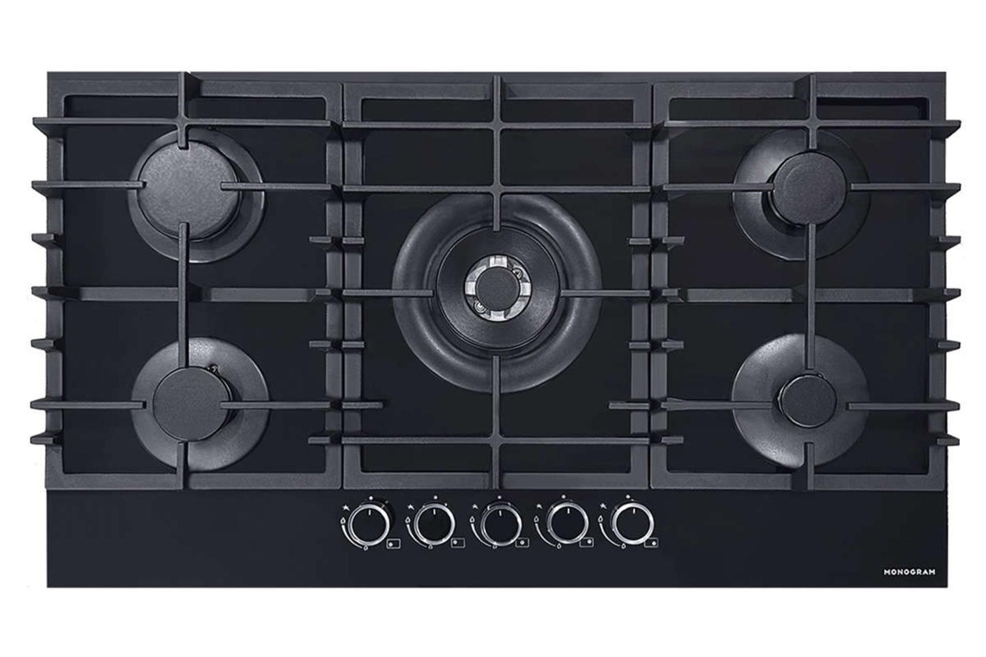 نمای بالای اجاق گاز صفحه ای مونوگرام MGBH900GB90GE