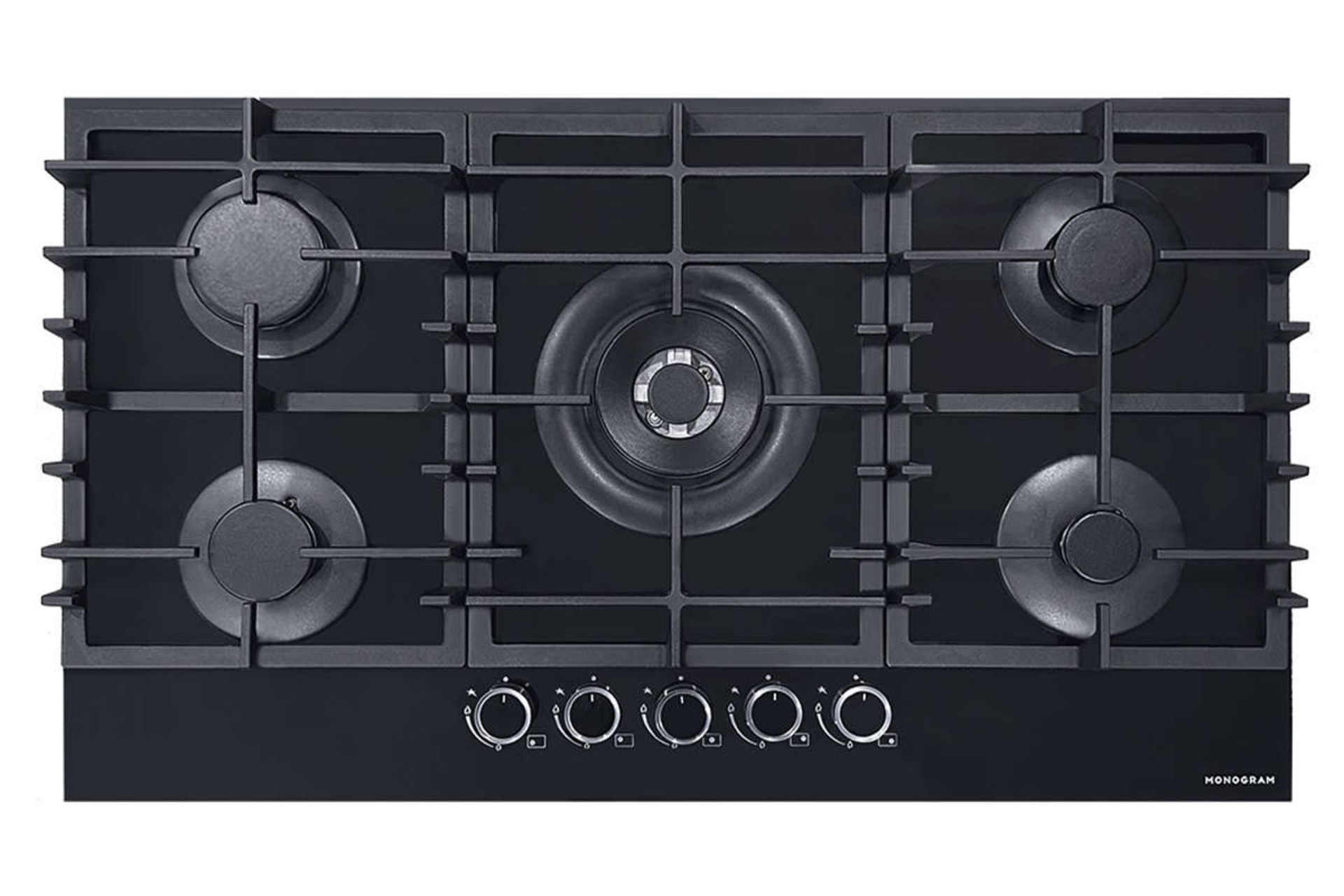نمای بالای اجاق گاز صفحه ای مونوگرام MGBH900GB90GE
