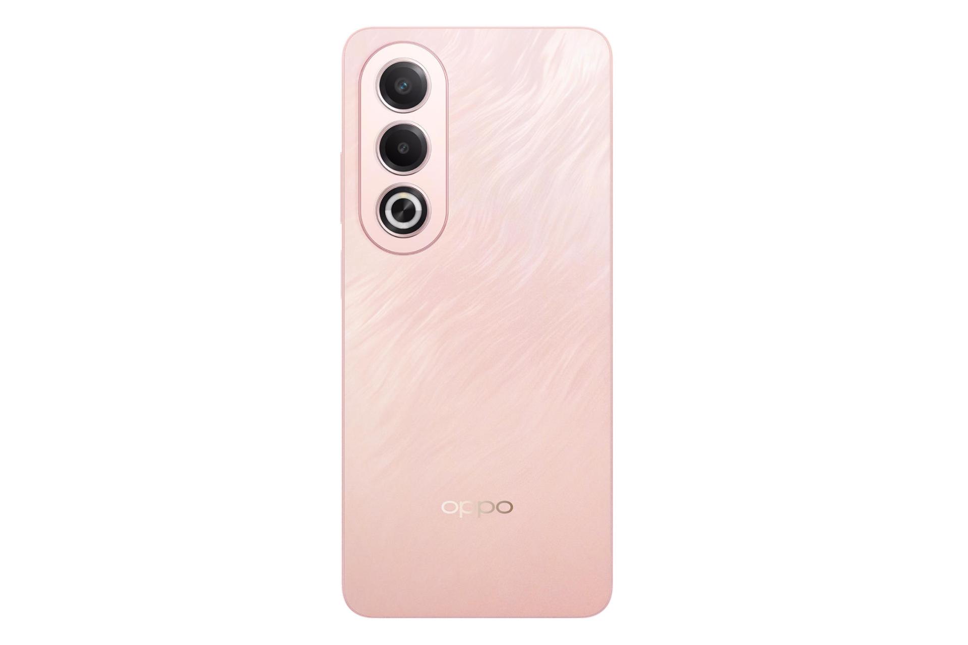 پنل پشت و چینش دوربین گوشی موبایل A3x اوپو نسخه چین صورتی / Oppo A3x China
