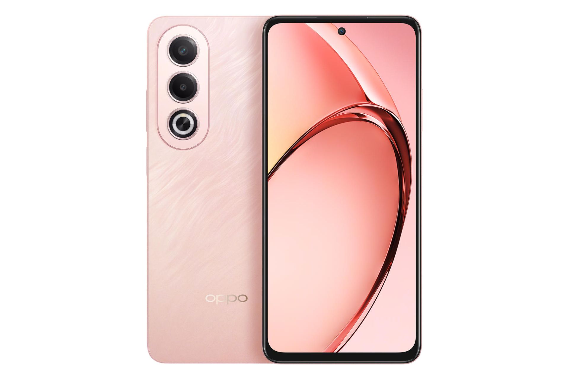 پنل جلو و پشت گوشی موبایل A3x اوپو نسخه چین صورتی / Oppo A3x China