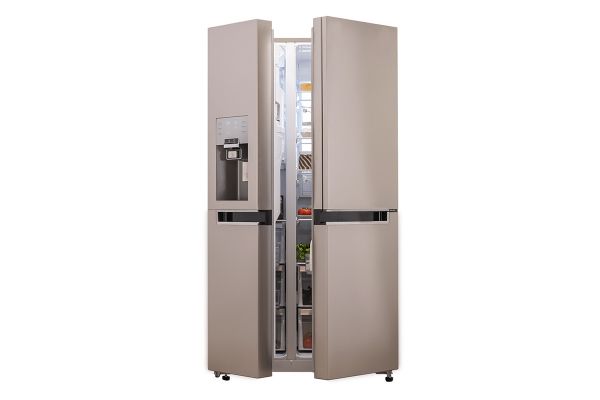 یخچال فریزر دوو Daewoo DSI-3445 نمای جلو درب باز