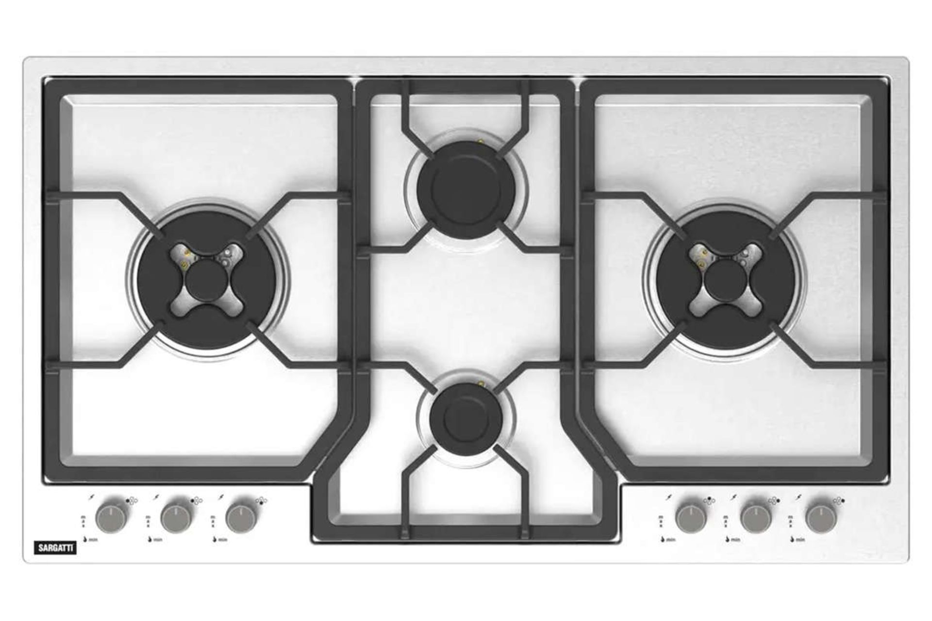 نمای بالای اجاق گاز صفحه ای سارگاتی 188 MAX