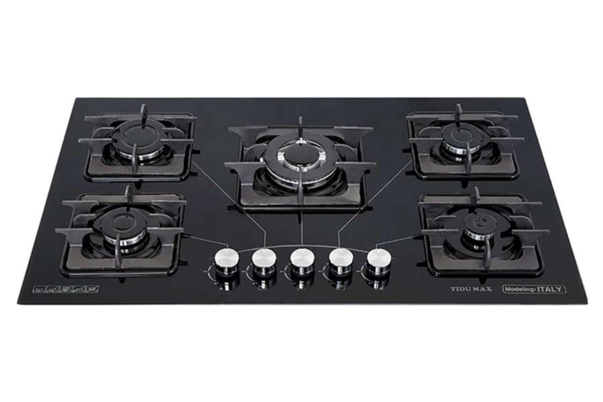 نمای جلوی اجاق گاز صفحه ای تیدومکث G504