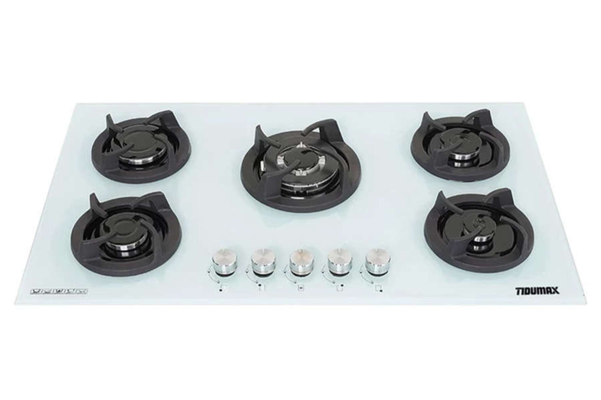 نمای جلوی اجاق گاز صفحه ای تیدومکث G503W رنگ سفید