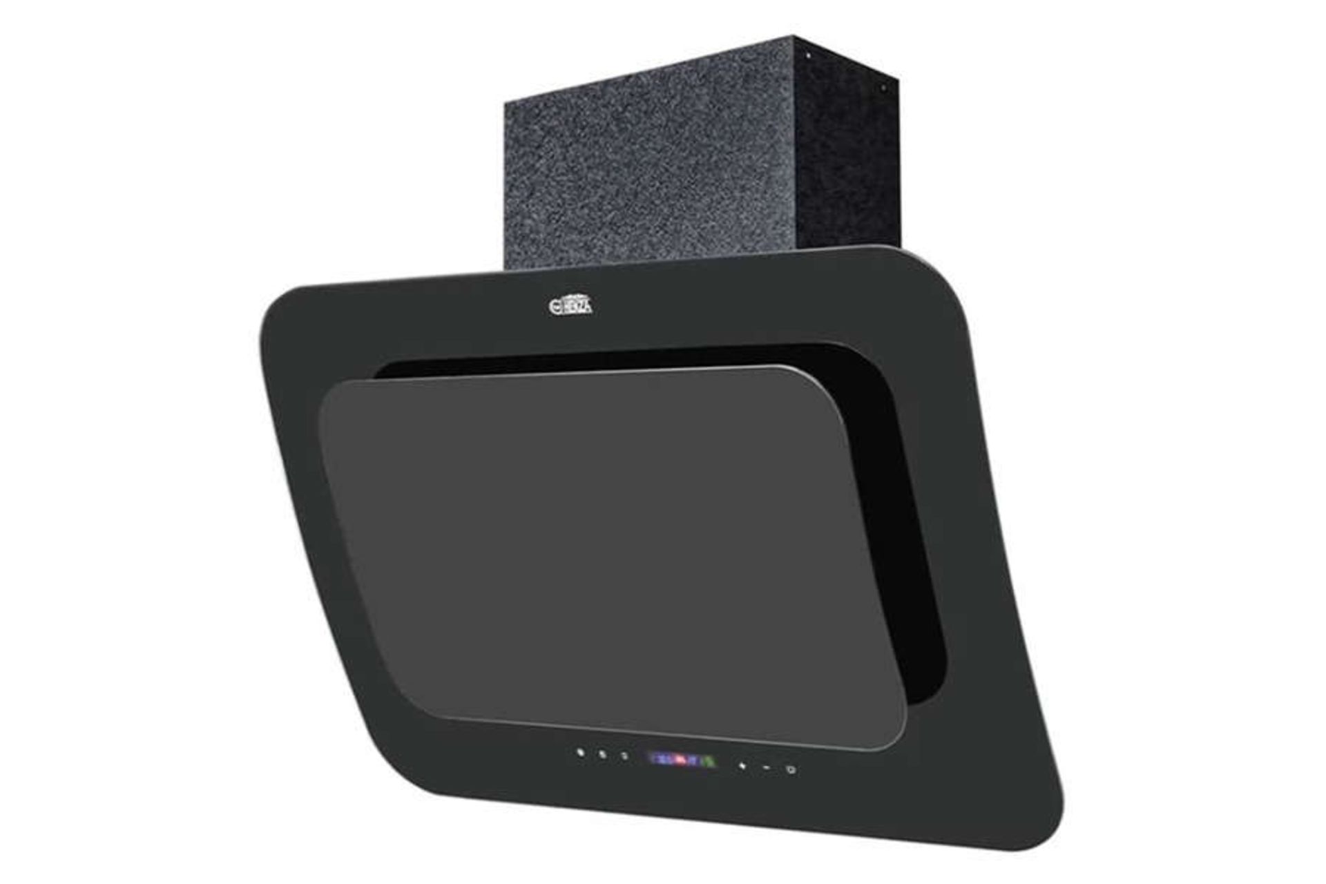 نمای سمت راست هود مورب تک هنزا 8003