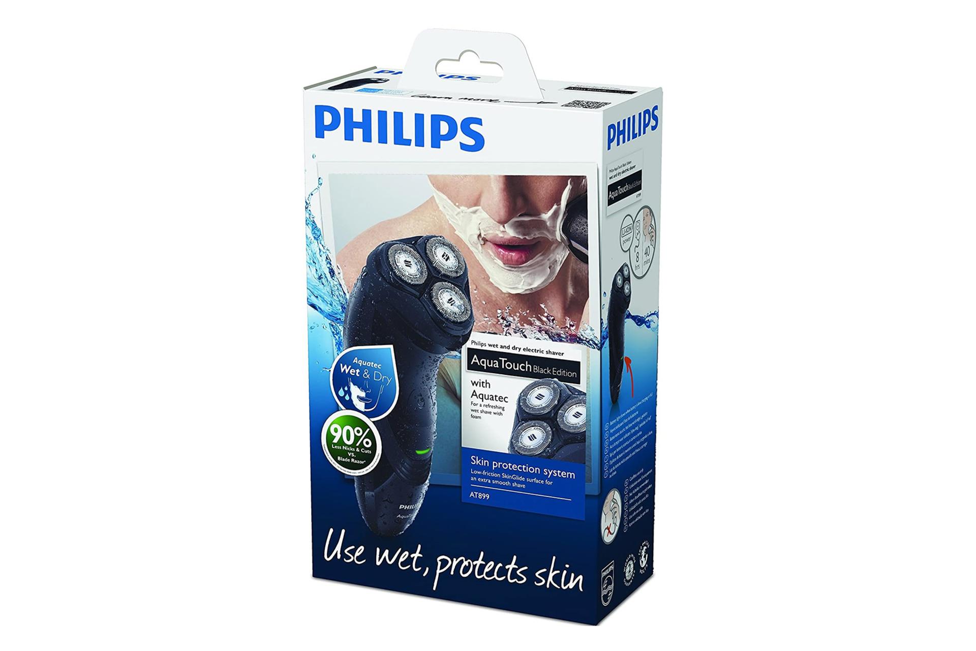 جعبه ماشین اصلاح و ریش تراش فیلیپس Philips AT899
