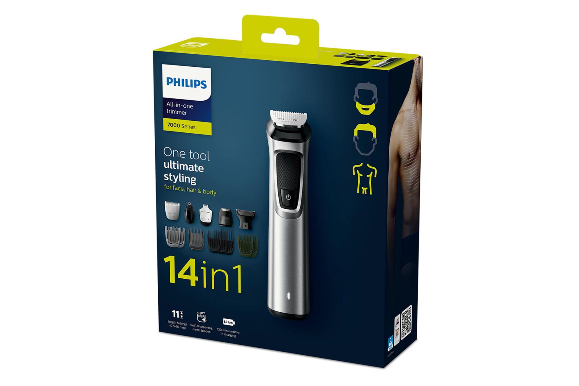 جعبه ماشین اصلاح و ریش تراش فیلیپس Philips MG7720