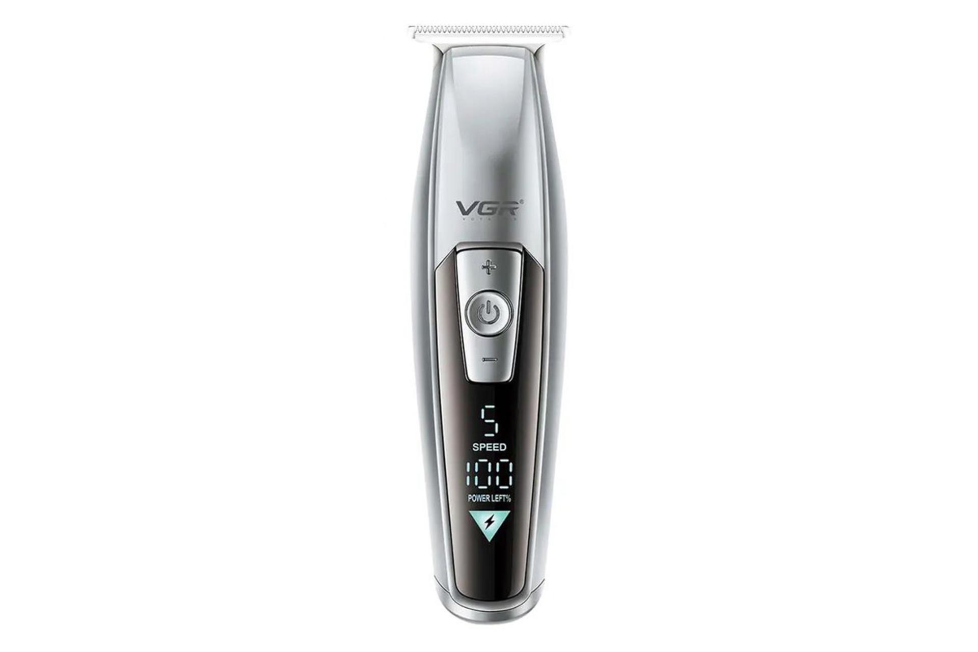 مرجع متخصصين ايران ماشين اصلاح و ريش تراش وي جي آر VGR V-970 نماي جلو