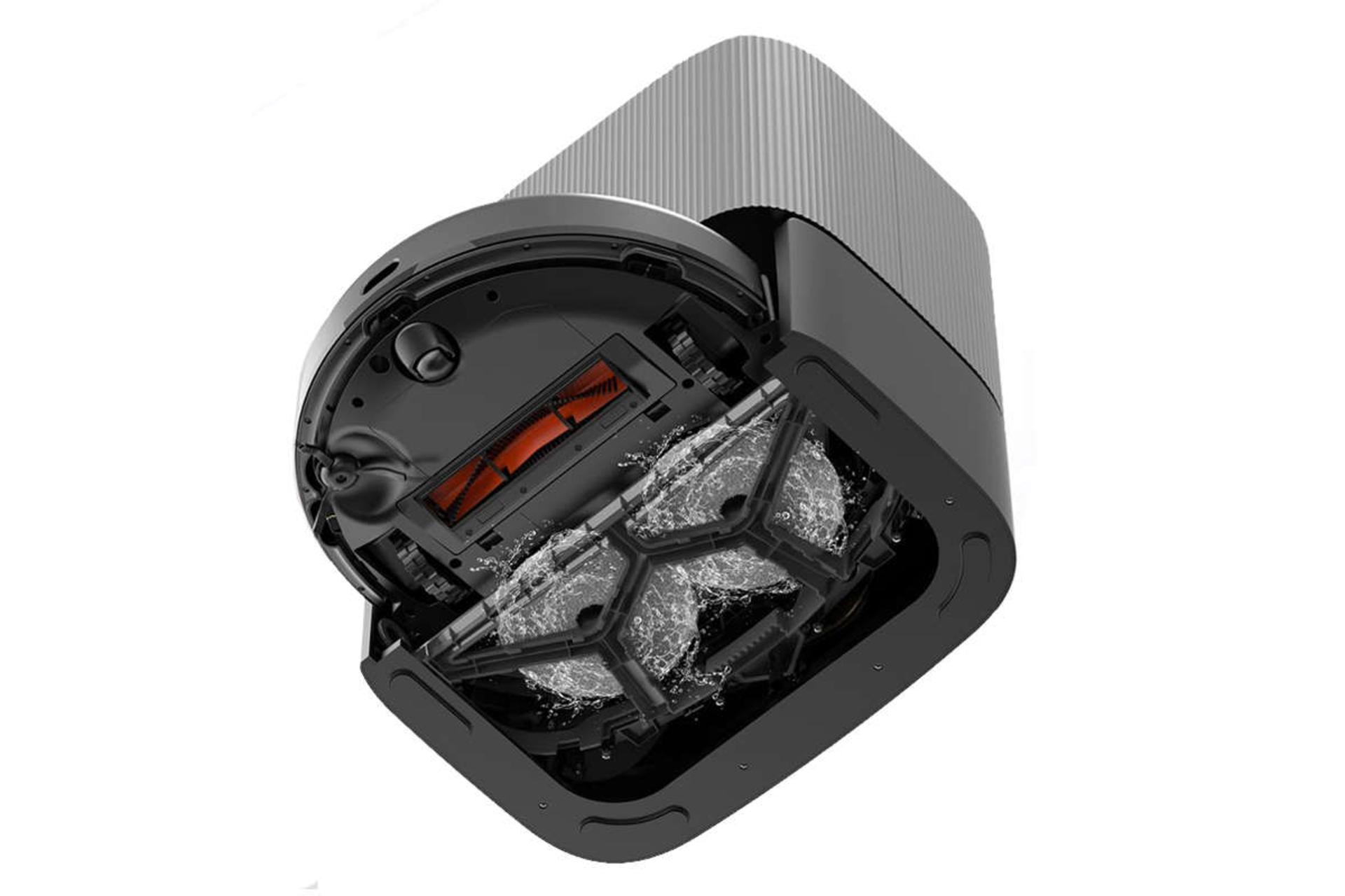 فناوری شستشوی خودکار پدهای جارو رباتیک ایربات L108S Pro Ultra