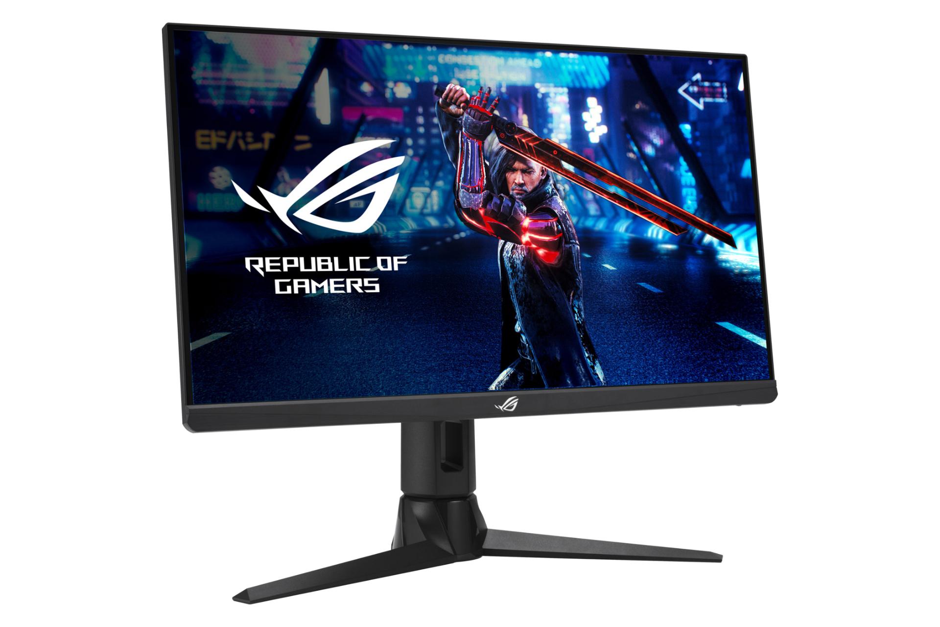 ابعاد و اندازه مانیتور ایسوس 25 اینچ مدل ROG Strix XG259QN