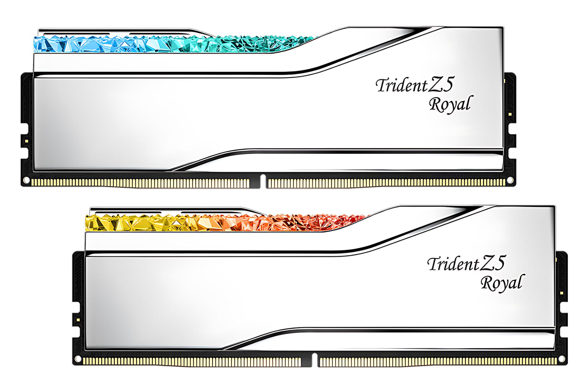 مرجع متخصصين ايران رم جي اسكيل G.SKILL Trident Z5 Royal 64GB (2x32) DDR5-6400 CL32