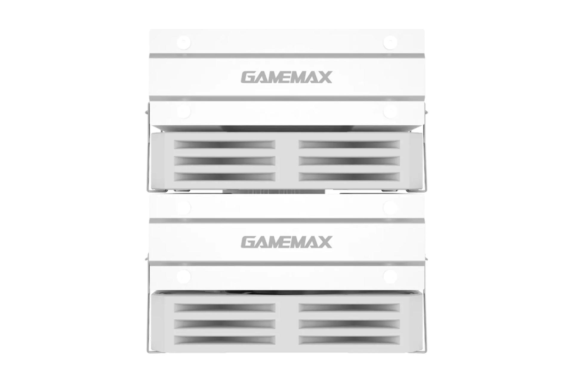 خنک کننده پردازنده گیم مکس Twin600 White نمای بالا