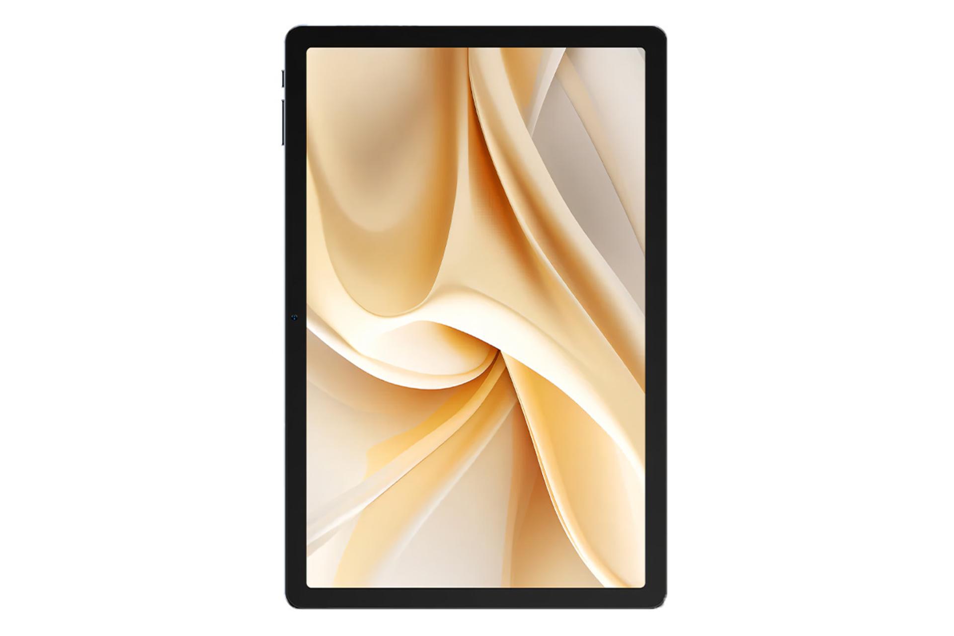 نمای رو به روی تبلت تب Tab A11 یولفون / Ulefone Tab A11 با نمایش دوربین سلفی و نمایش حاشیه های نمایشگر