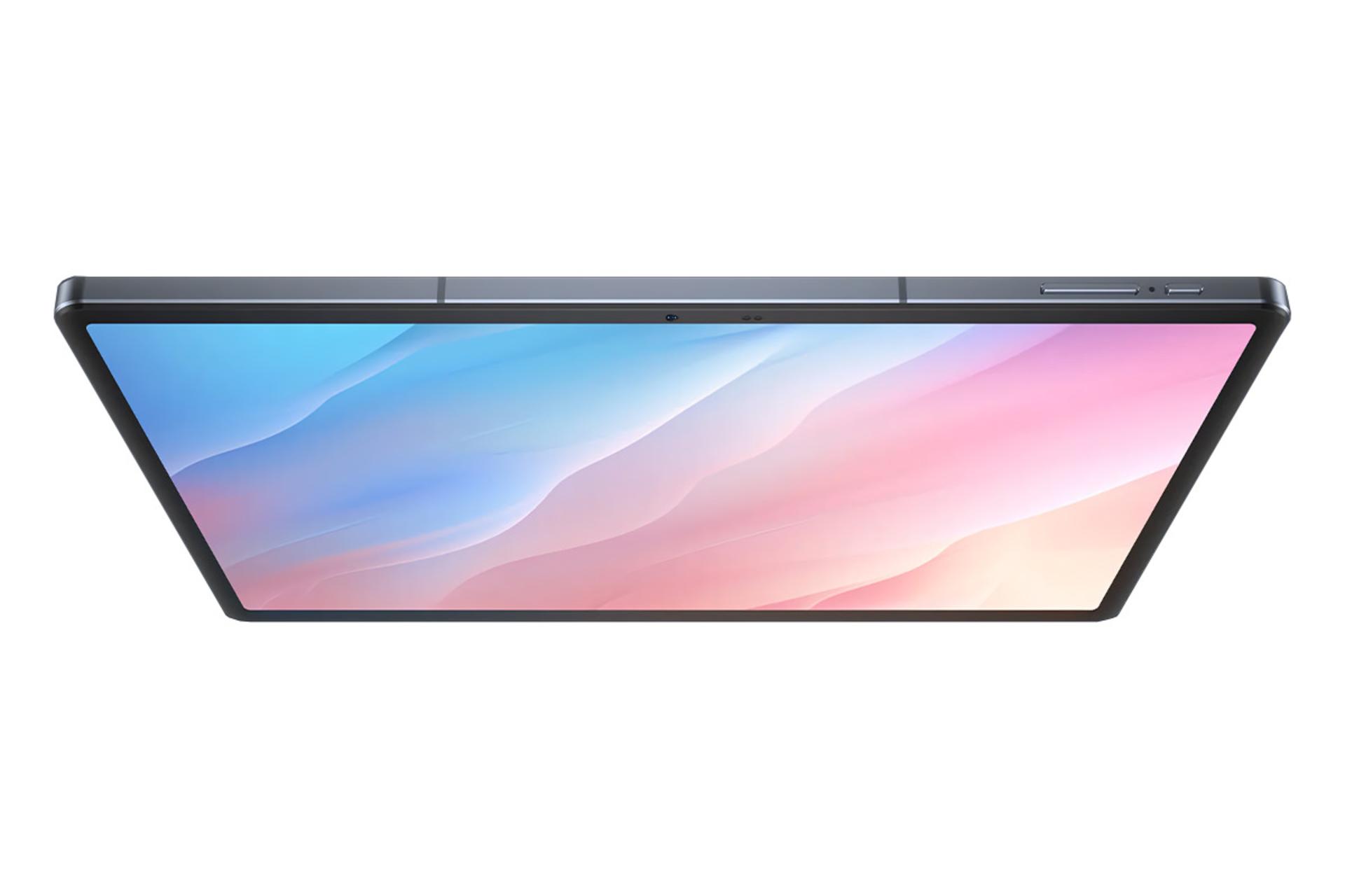 نمای نیمرخ تبلت تب Tab A11 یولفون / Ulefone Tab A11 با نمایشگر روشن و نمایش لبه سمت چپ