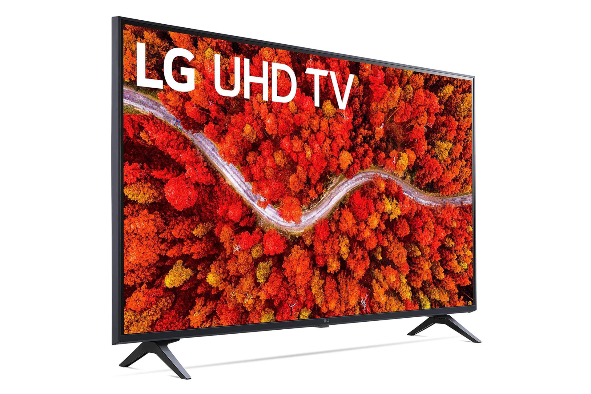 تلویزیون ال جی LG UP8000 نمای چپ