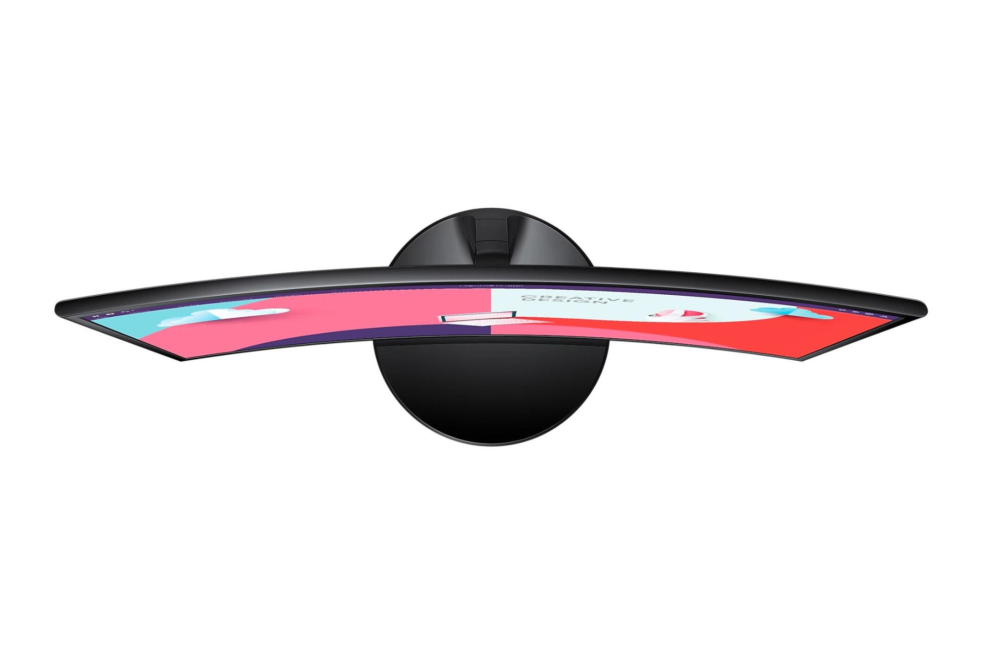 مانیتور سامسونگ 24 اینچ مدل LS24C360EAW نمای بالا