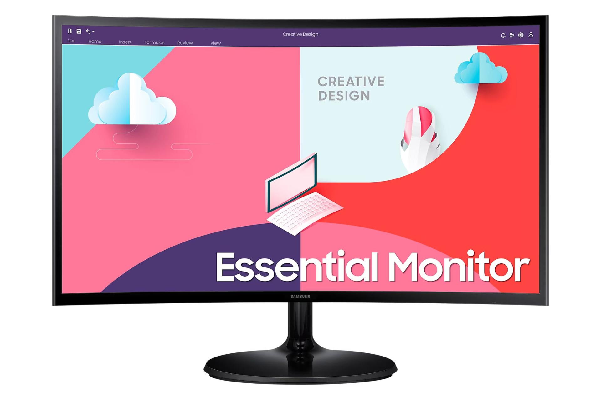 رزولوشن و کیفیت تصویر مانیتور سامسونگ 24 اینچ مدل LS24C360EAW