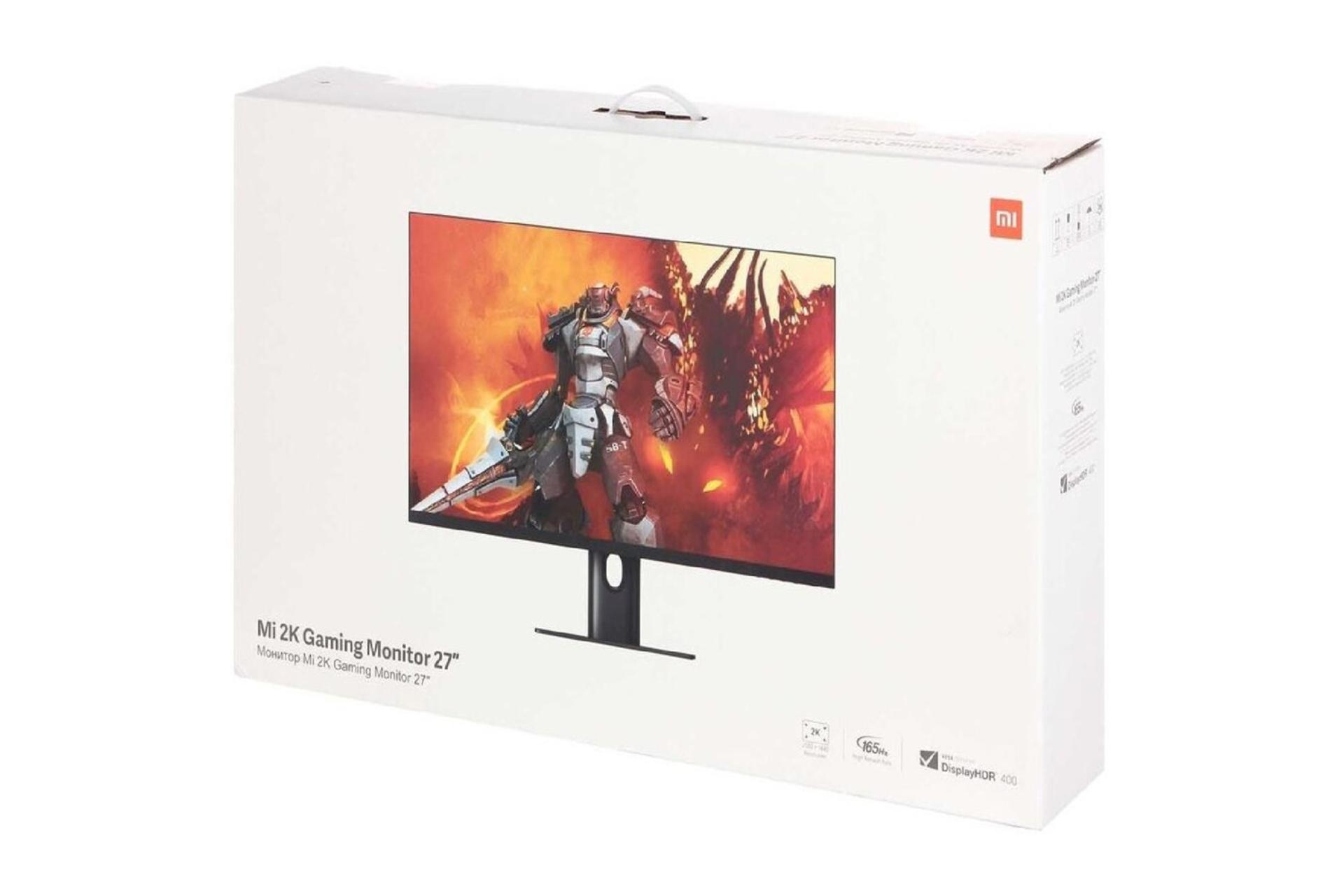 جعبه مانیتور شیائومی 27 اینچ مدل Mi 2K Gaming Monitor 27