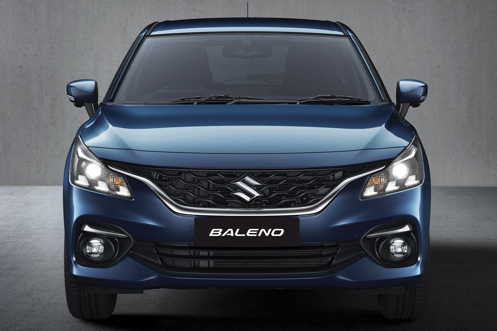 خودرو سوزوکی بالنو Suzuki Baleno 2024 نمای جلو و جلوپنجره