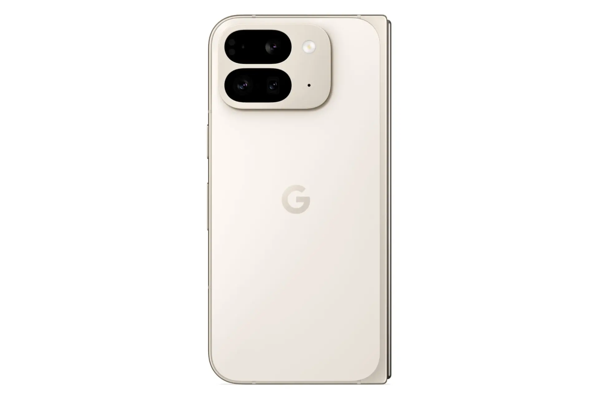 چینش دوربین گوشی موبایل پیکسل 9 پرو فولد گوگل کرم رنگ / Google Pixel 9 Pro Fold