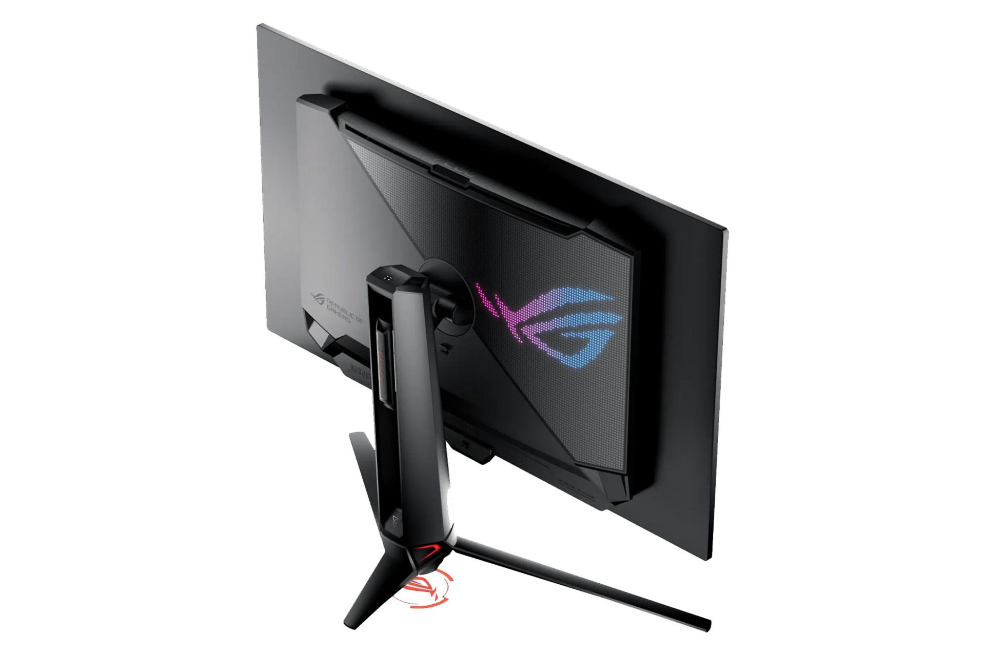 مانیتور ایسوس 32 اینچ مدل ROG Swift OLED PG32UCDM نمای بالا